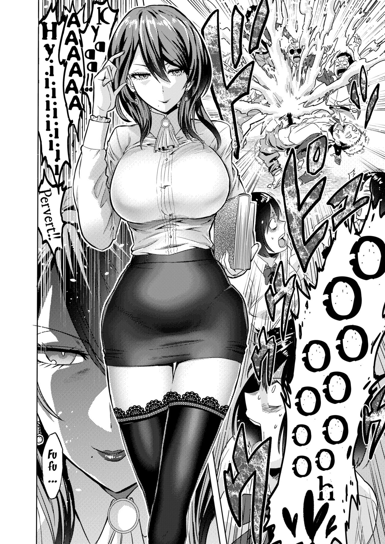 [bose no Doujin Manga Kenkyuujo (bose)] Jikan no Majo ~Eroi Onee-san ni Jikan Teishi Sarete Iroiro Sarechau Ohanashi~ [English] [SMDC] page 4 full