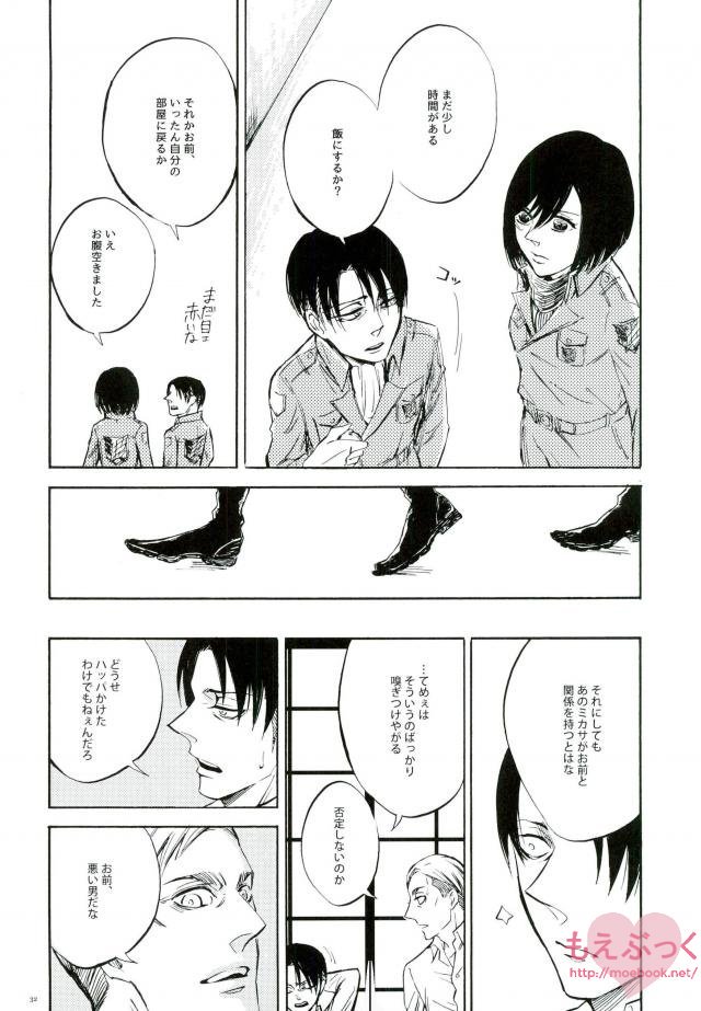 (HaruCC22) [QuintalLagosta (ebgr)] end of days -Itsuka Kuru Owari no Hi- (Shingeki no Kyojin) page 30 full