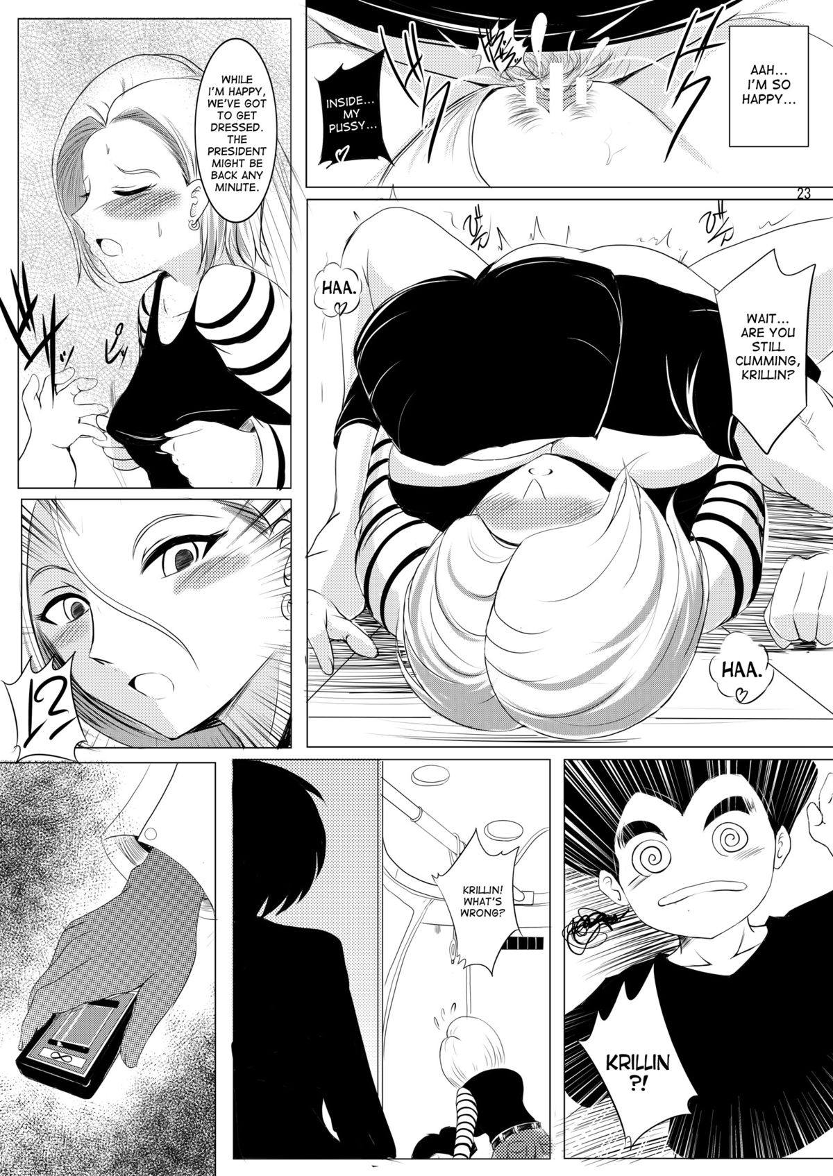 [Shouchuu MAC (Hozumi Kenji)] INFINITY18 (Dragon Ball Z) [English] [desudesu] [Digital] page 21 full