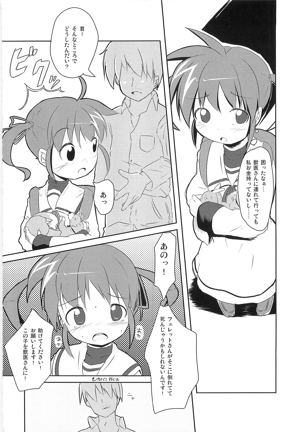 (C79) [Hajimari Wa Kenzen Ni. (Ichirou)] Watashi ga Nanoha o Tasukeru Kara. (Mahou Shoujo Lyrical Nanoha) page 6 full