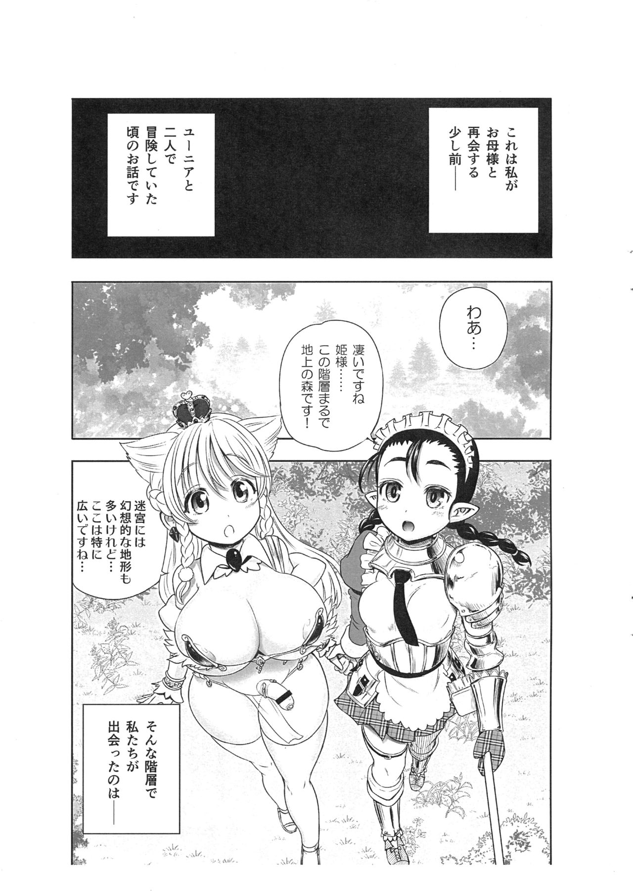 (Futaket 12) [Arsenothelus (Rebis)] Meikyuu Oujo INSPIRATION page 3 full