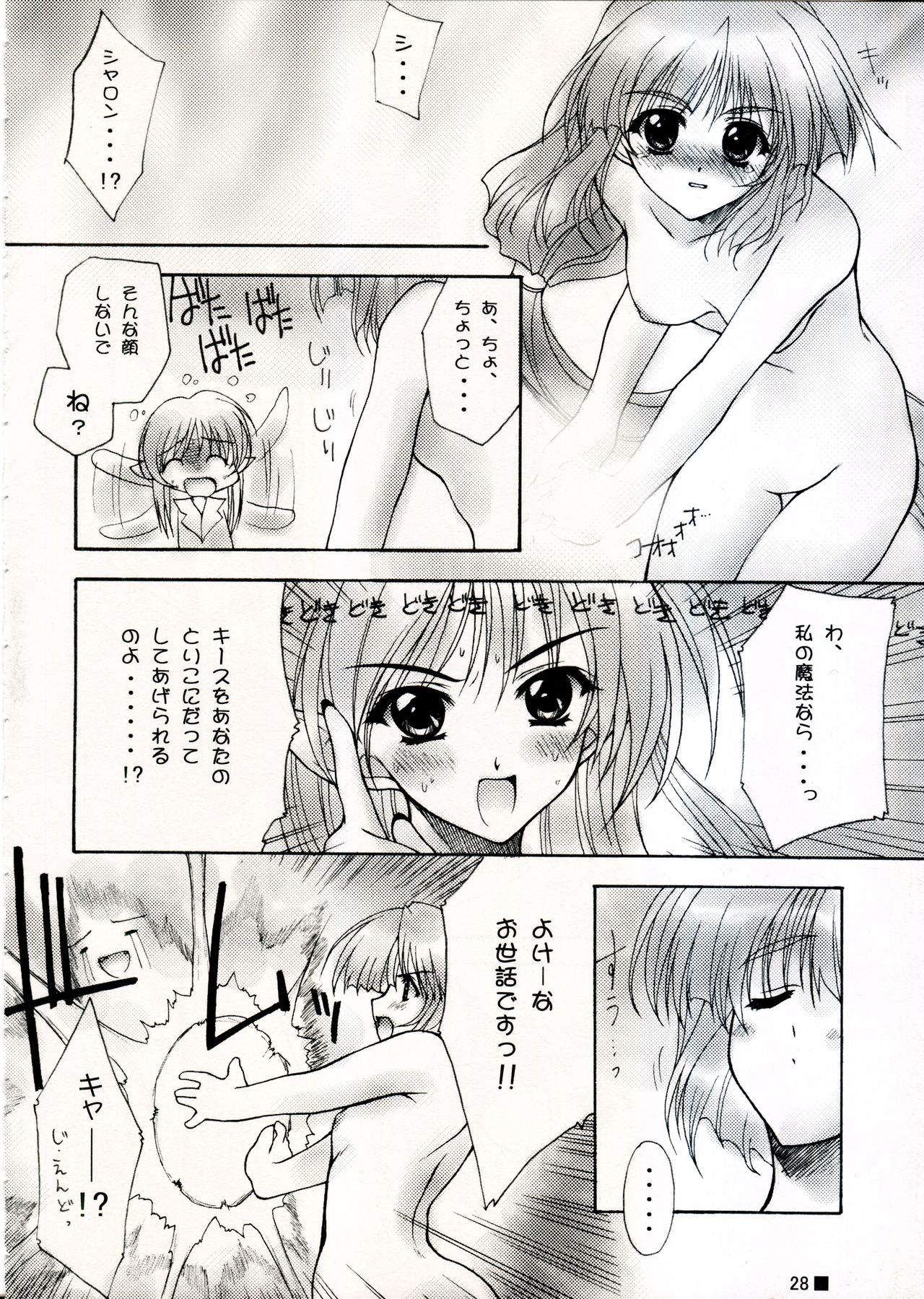 (C58) [ZiP (Moekibara Fumitake)] TINY MAGIC (Shining Sword Romance) page 28 full