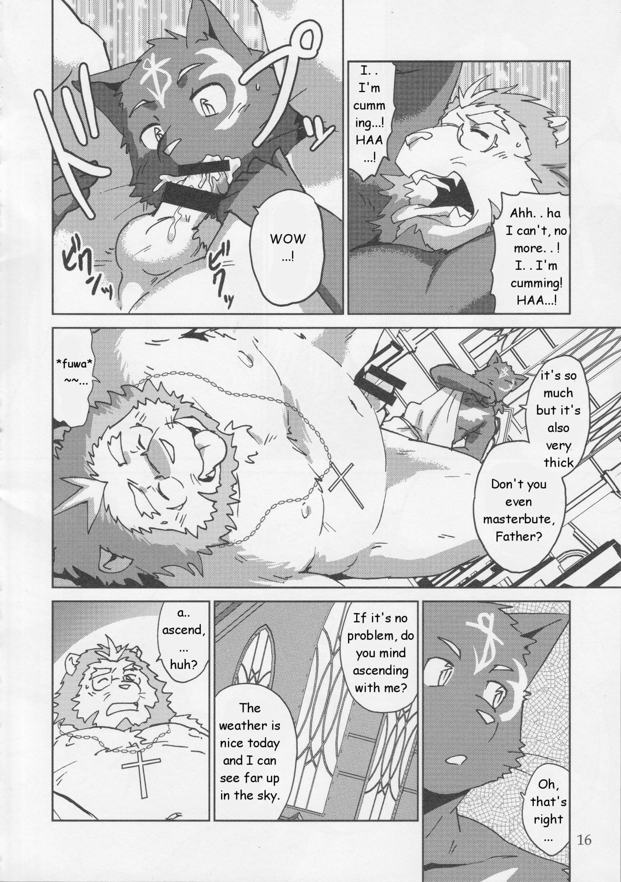 (C86) [Kudamono damono (Kajitsu)] Shinpu is Best - Priest is Best [English] page 17 full