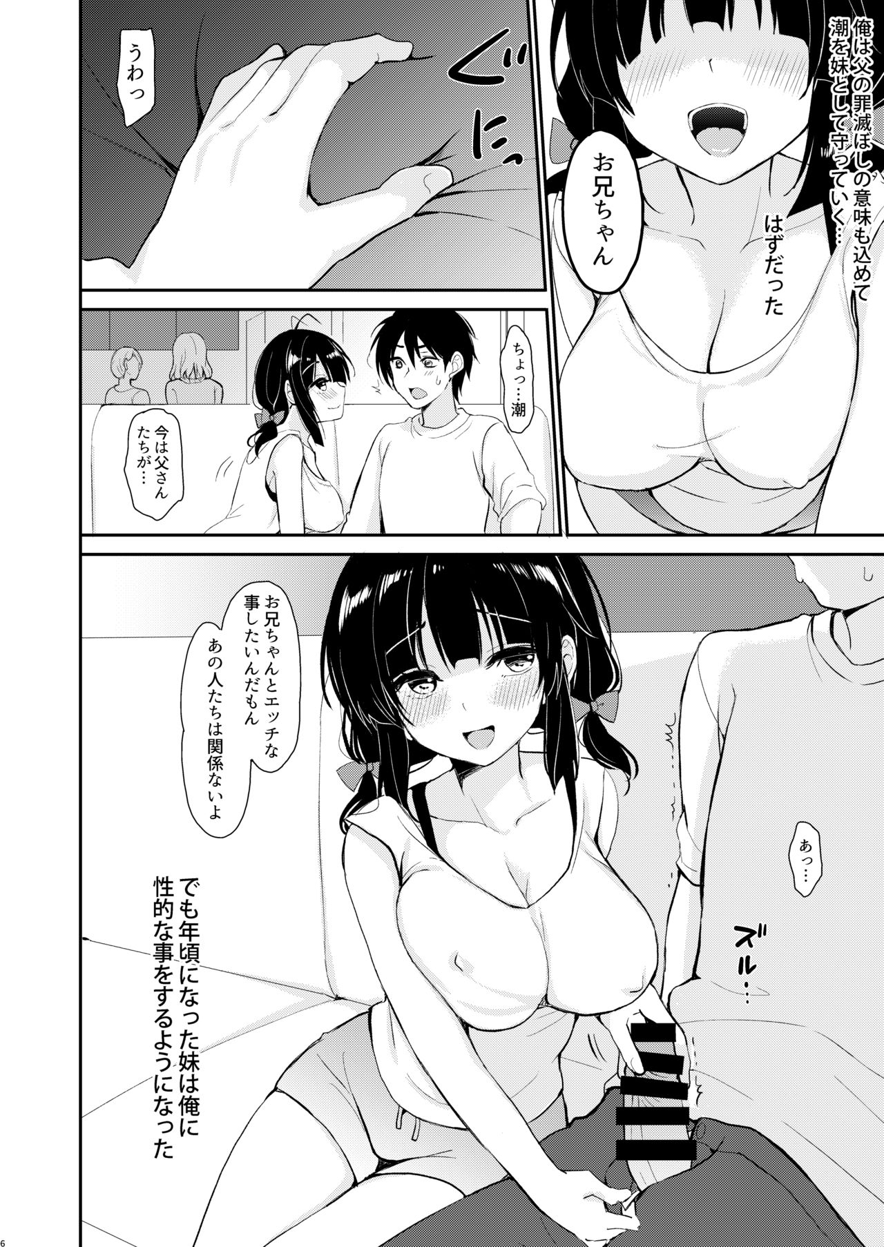 [PigPanPan (Ikura Nagisa)] Boku wa Imouto ni Sakaraenai - I cannot go against my sister. [Digital] page 5 full