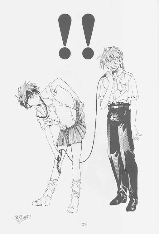 (C54) [Atsumi Bombers (Atsumi Aniki, Hidari Bonsaku)] Love2 Nankyoku Heero Show 2gou (Gundam Wing) page 21 full