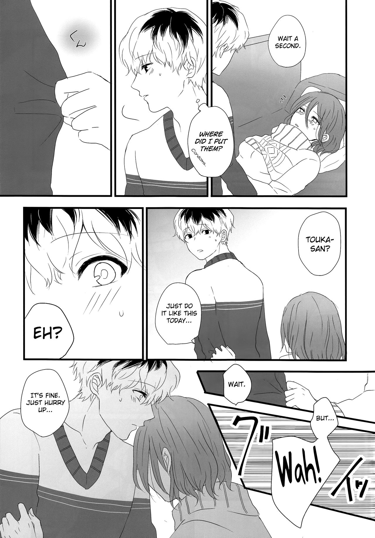 (C89) [Somnium (Kisaragi Ao)] Innocent Blue - Before Sunrise (Tokyo Ghoul) [English] [biribiri] page 37 full