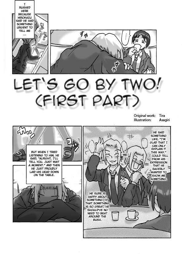 [Asagiri] Let's go by two! (first part) [ENG] page 1 full