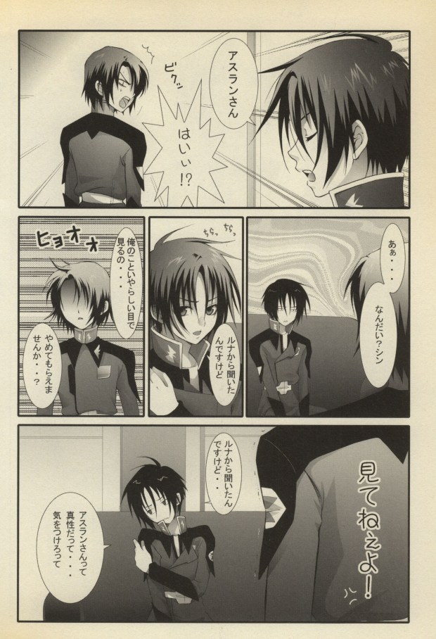 [3×3CROSS (Kamui Marimo)] Koushoku Shounen (Gundam SEED DESTINY) page 5 full