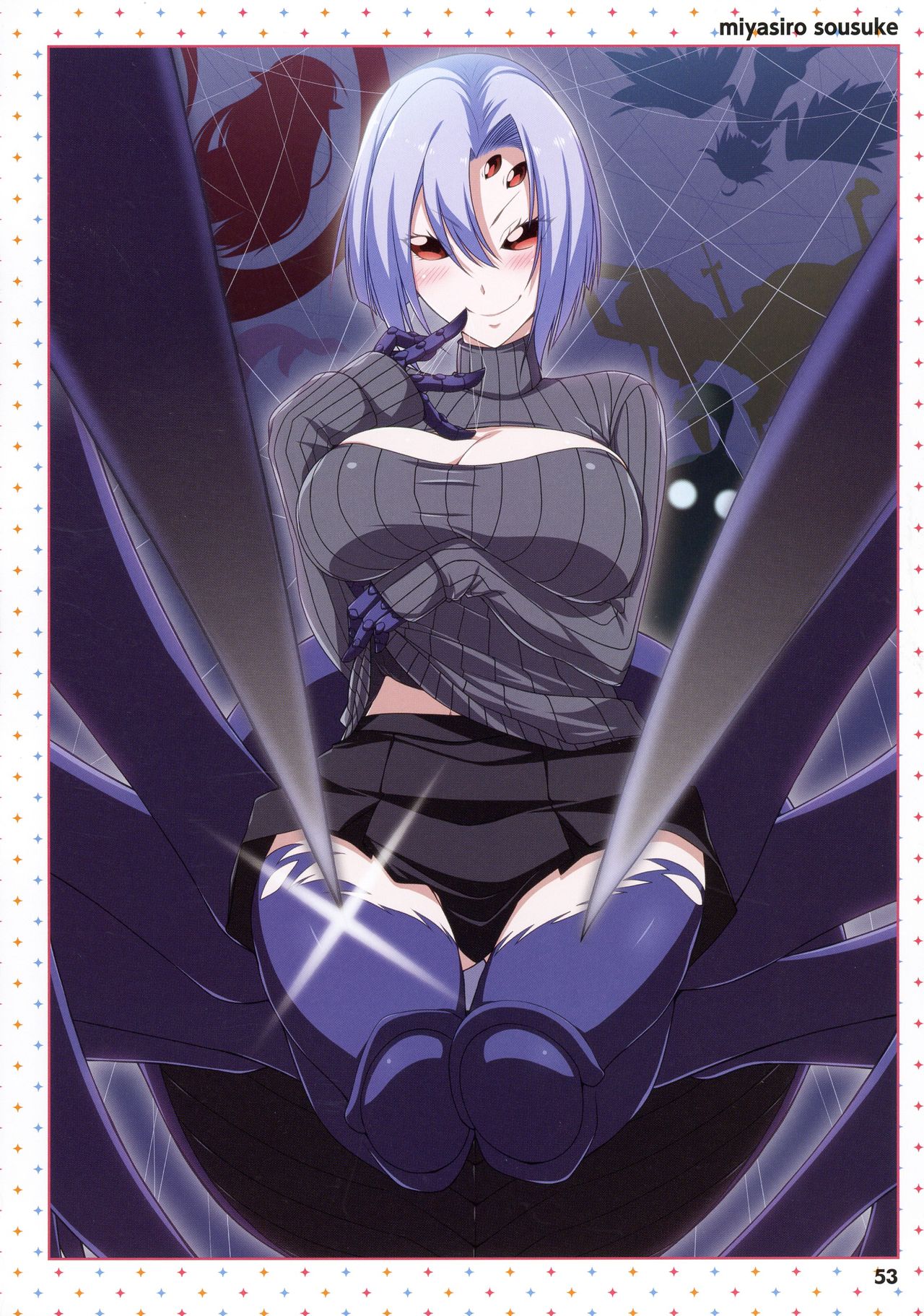 [Tsukuru no Mori Kabushikigaisha (Various)] Monster Musume no Iru Nichijou -Everyday Life with Monster Girls- ANOTHER CREATOR VISUAL FAN BOOK (Monster Musume no Iru Nichijou) page 53 full