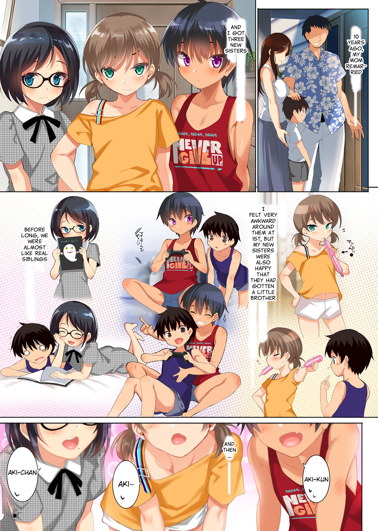 [clesta (Cle Masahiro)] CL-orc 01 Ane Zanmai - Three sister's harem [English] [Digital] page 3 full