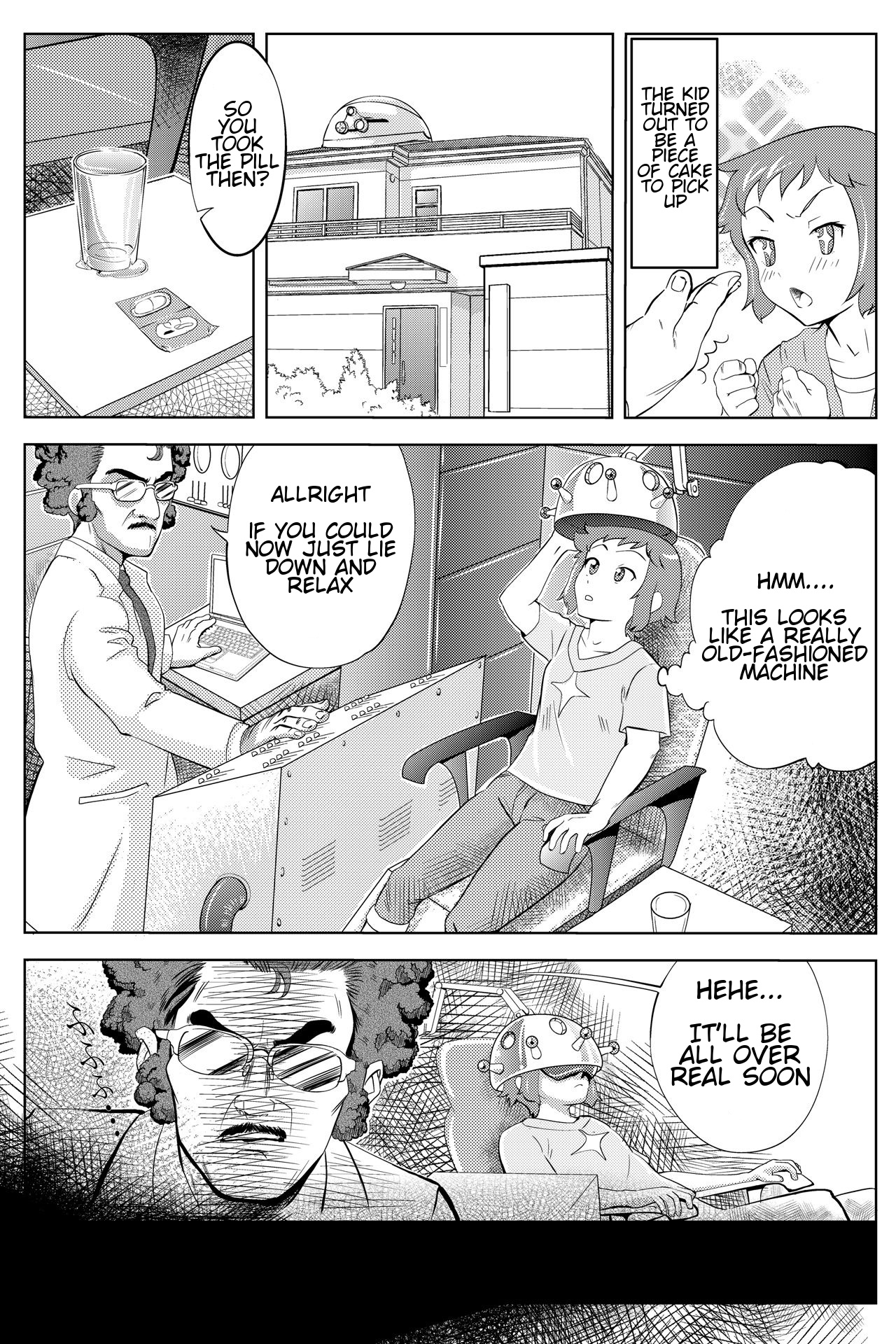 [yoyokkun] Sei-kun no Karada o Nottotta Ossan ni XX Sareru China-chan | The old man who Stole Sei's body to have his way with China-chan (Gundam Build Fighters) [English] page 4 full