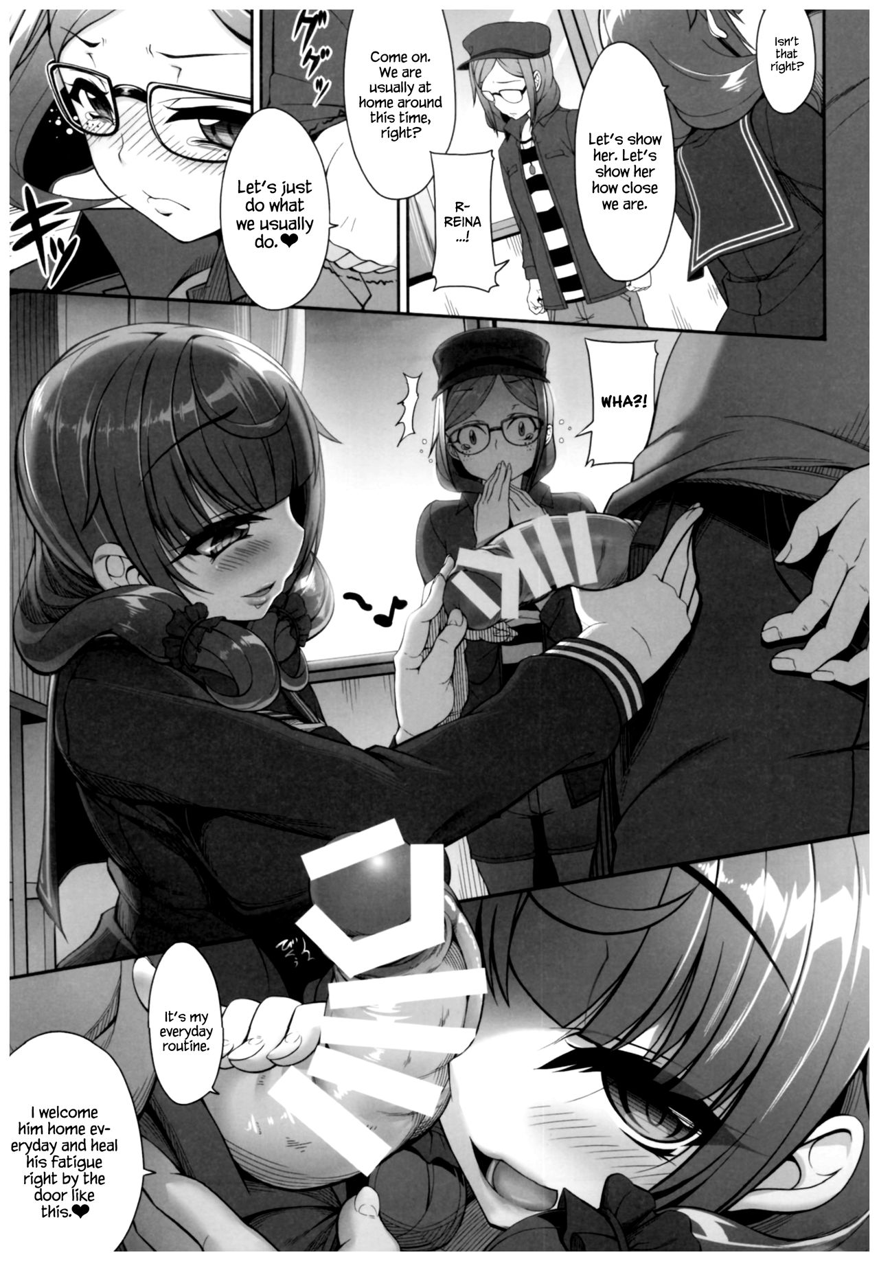 (C89) [Kirintei (Kirin Kakeru, Kouri)] Byouai Setsuwa ~Yandere Soushuuhen Bon~ Ch. 1-2 [English] =White Symphony= page 10 full