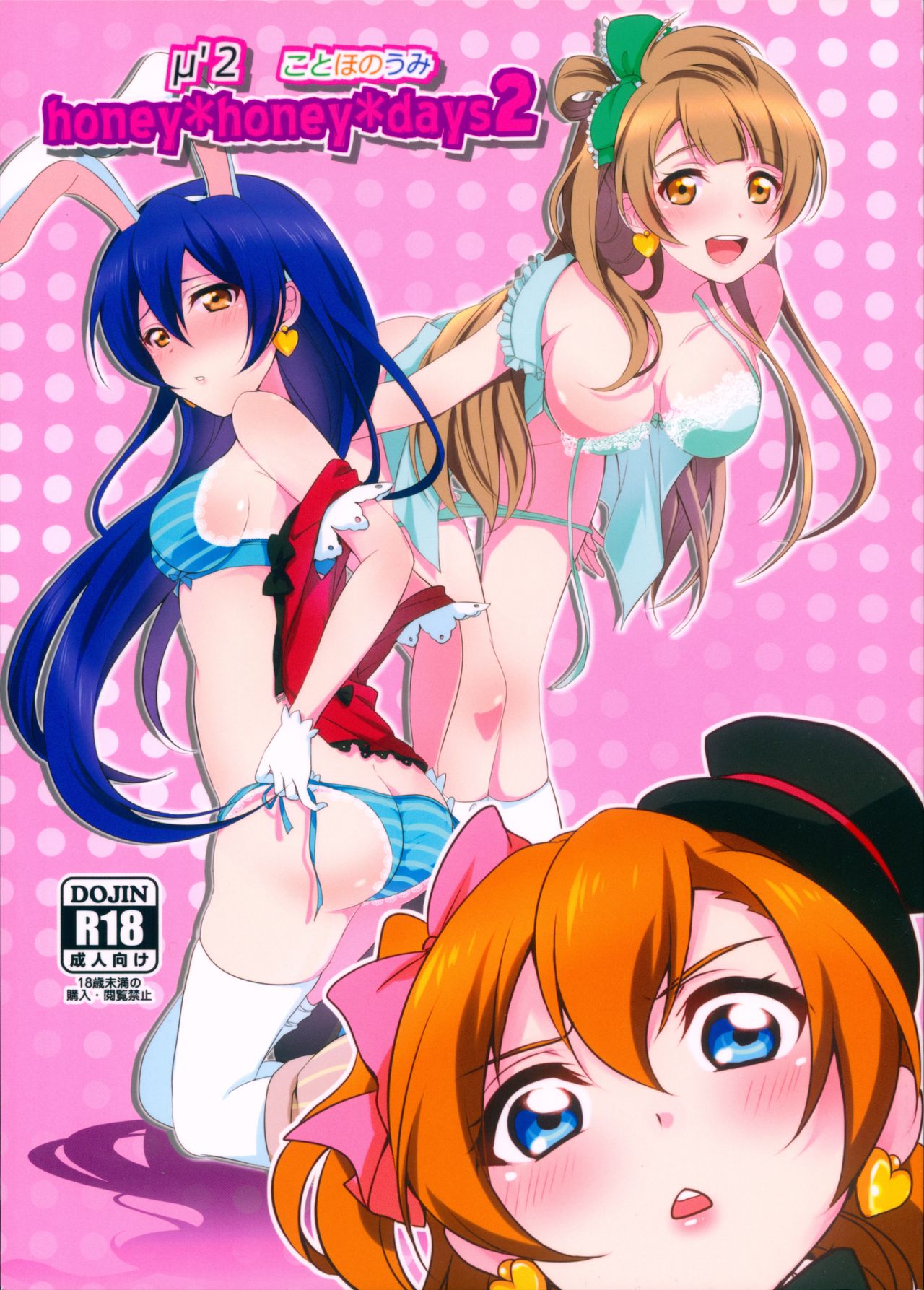 (C90) [Fukurou no Yuubinya san (Ueto Ruri)] honey*honey*days2 (Love Live!) page 1 full