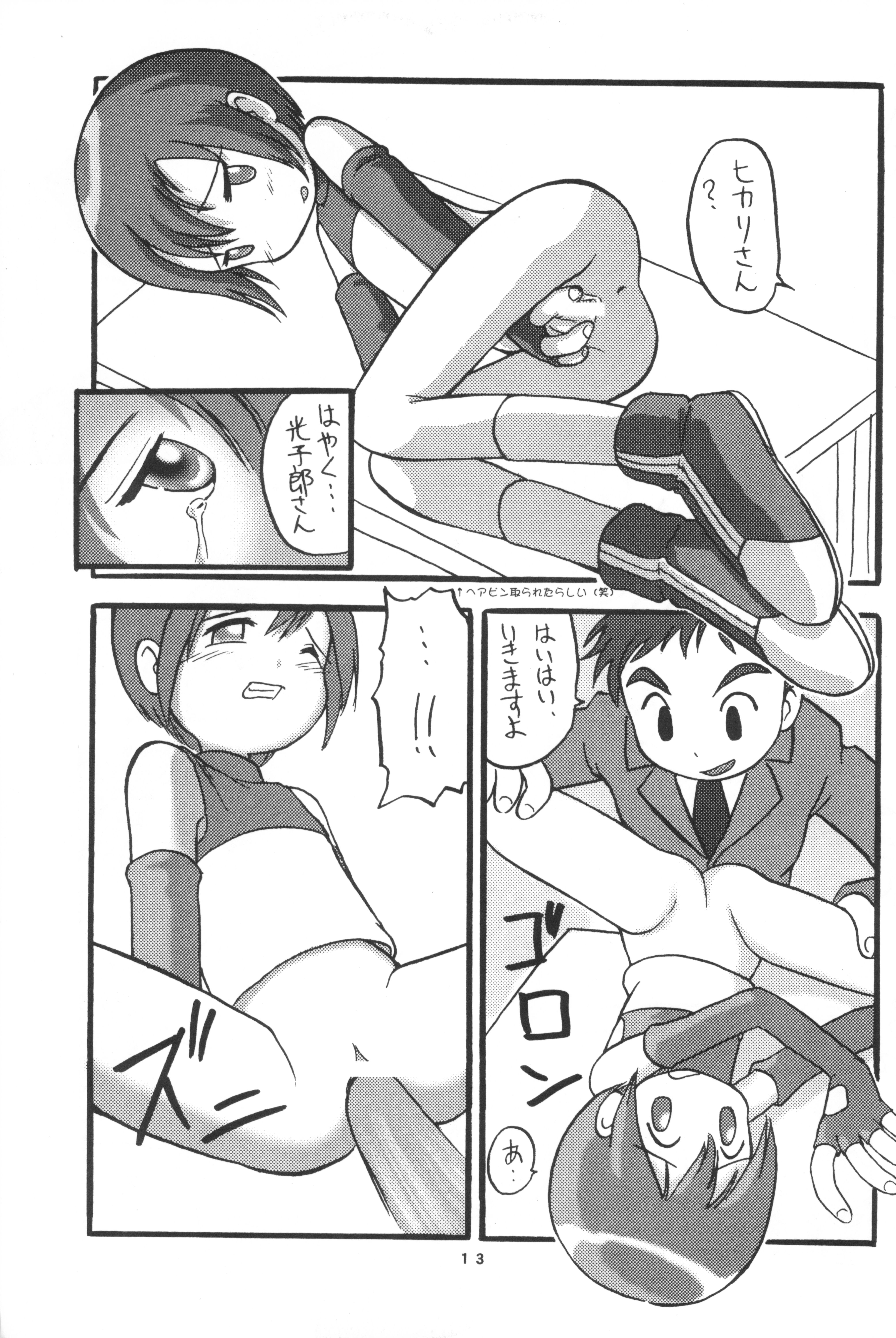(C58) [Hitosuji Nawa (Ryo Kumagaya)] Hikarin (Digimon) page 13 full