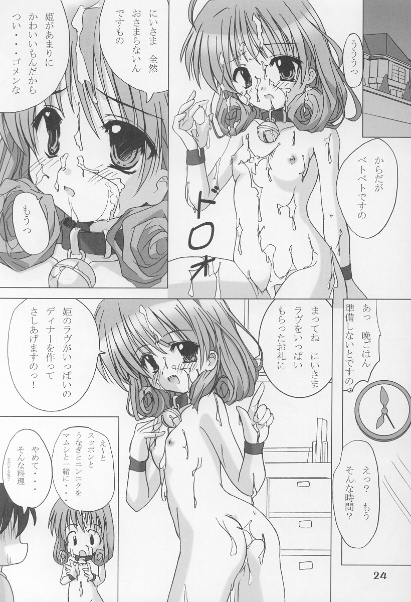 (C64) [Honyo no Uchi (Honyo)] TWINKLE TWINKLE SISTERS 6 (Sister Princess) page 22 full