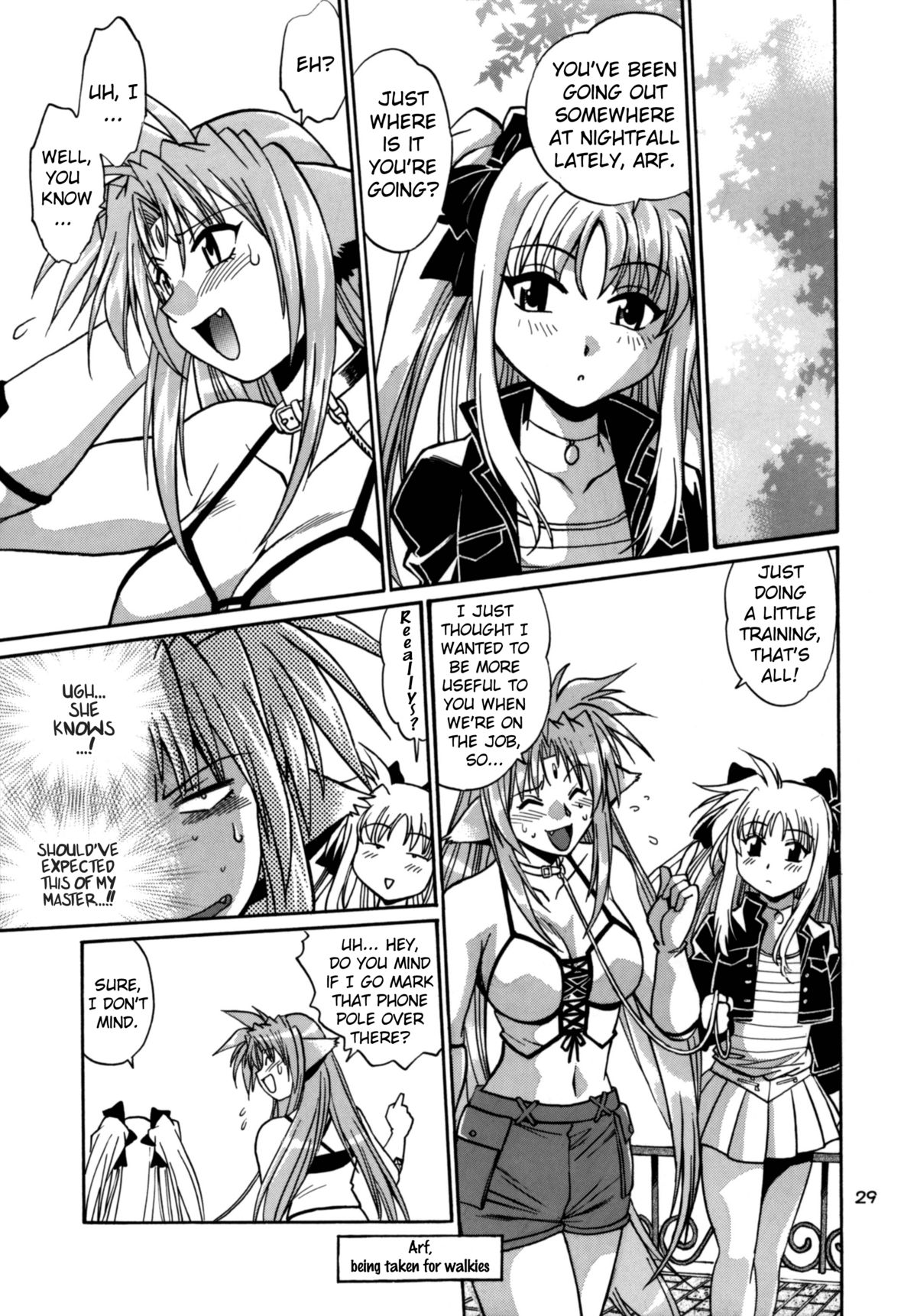 (SC34) [Studio Katsudon (Manabe Jouji)] Kemonotachi no Bansan (Mahou Shoujo Lyrical Nanoha) [English] page 29 full