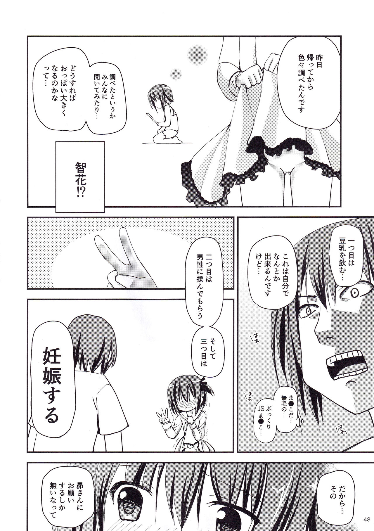 (C87) [Ar Da CoDa (Zinan)] Show you Guts Cool Say na Tanpenshuu 2 (Ro-Kyu-Bu!) page 48 full