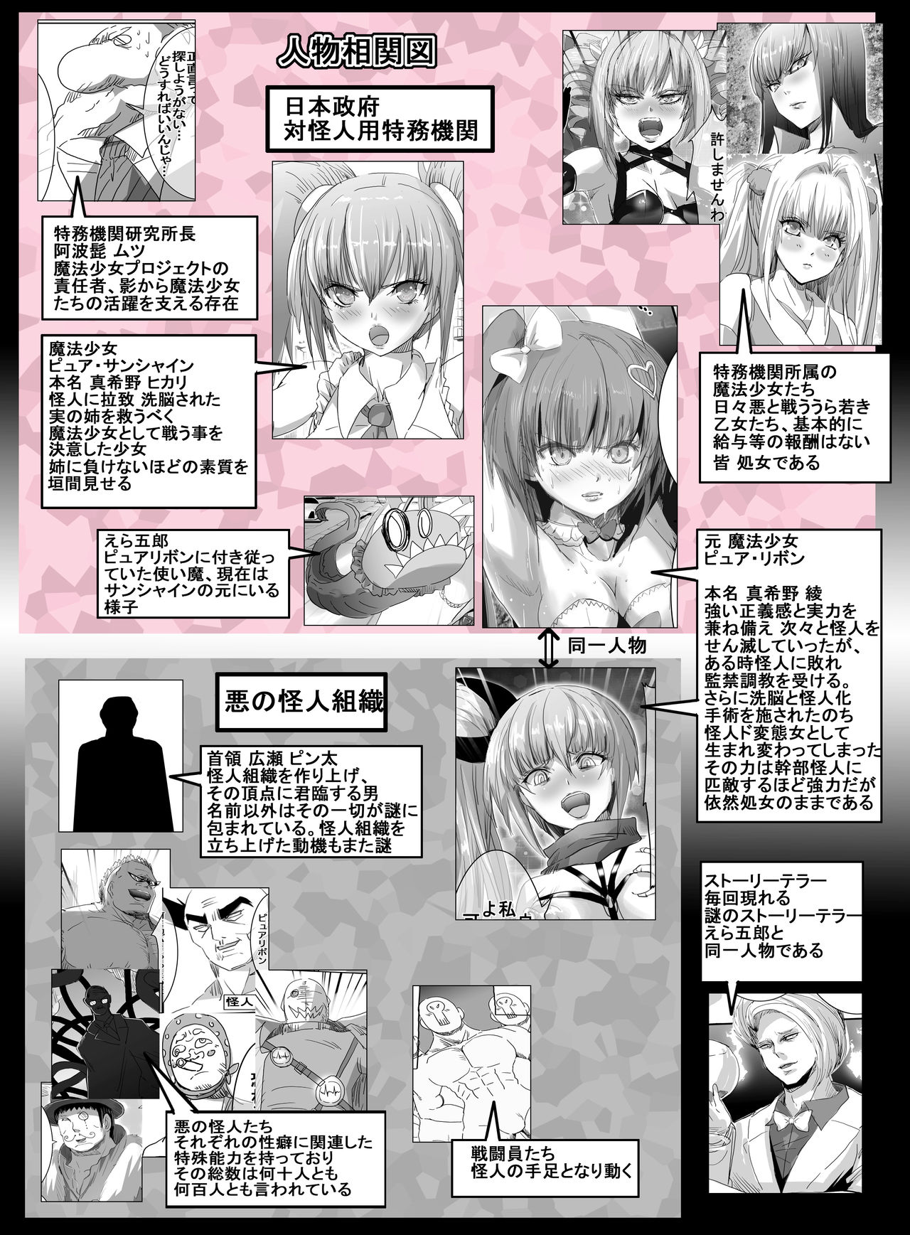 [uniuni (uni)] Mahou Shoujo VS Ero Saiminjutsushi page 4 full
