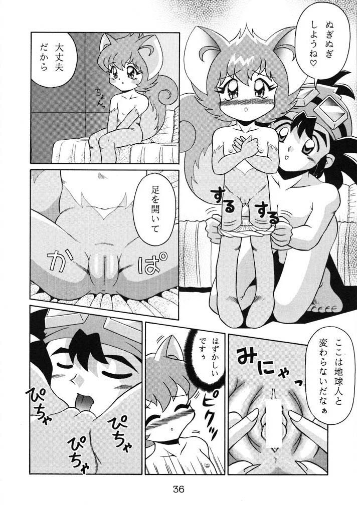 (C55) [SOLEX] Kuriokawa (YAT Anshin! Uchuu Ryokou) page 36 full