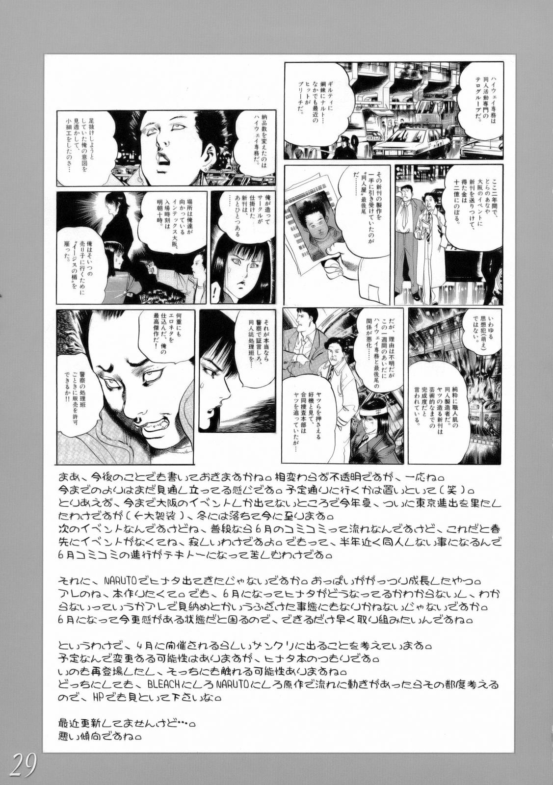 (CT7) [HIGHWAY-SENMU (Maban, Saikoubi)] H-Sen 9 - Erotical Miyasato Bros. (Bleach) page 28 full