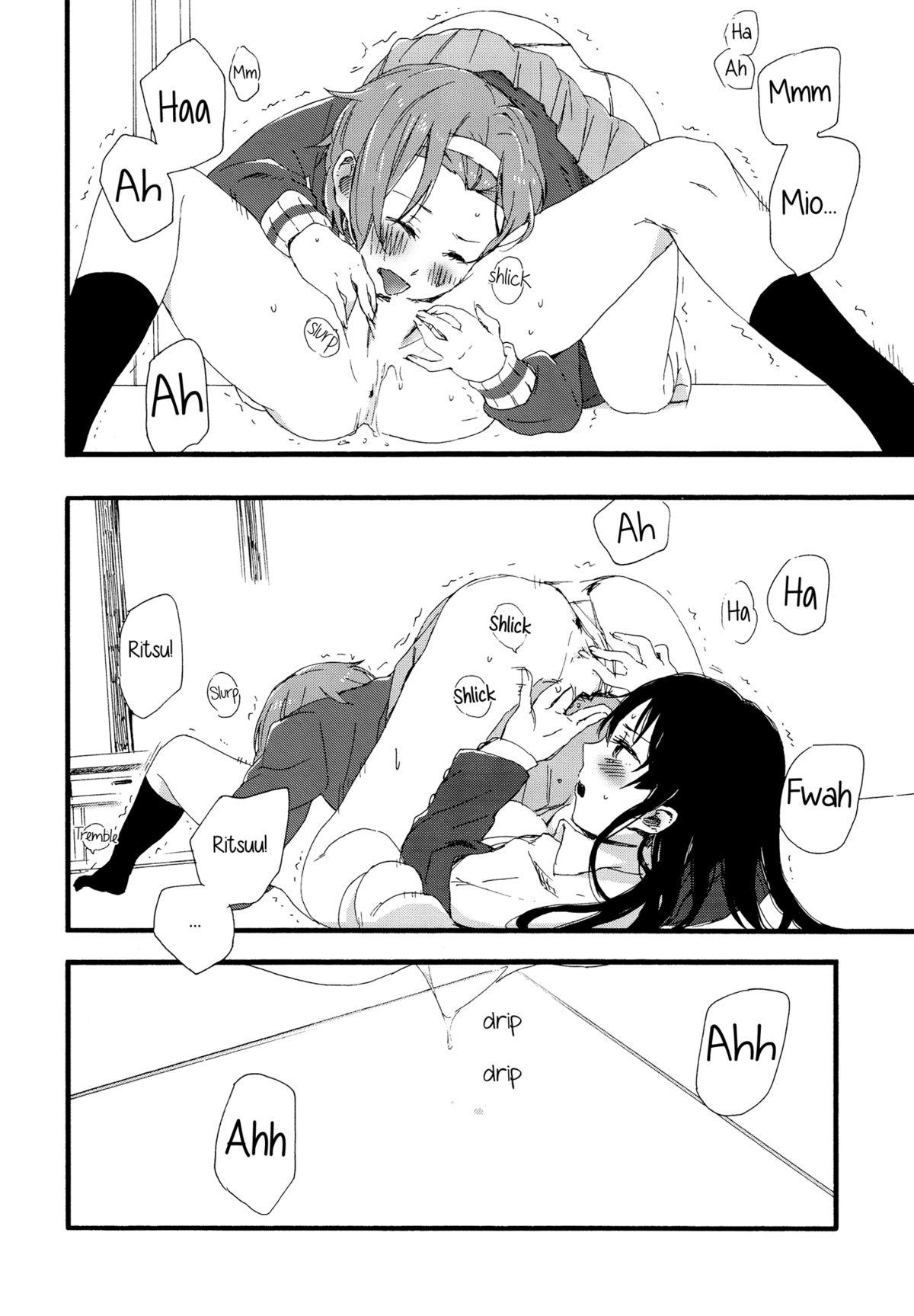 (C87) [Super Sentou, The Shakya (Fukutarou, Oke)] Otona no RitsuMio Hangyaku Hen | MioRitsu for Adults - Rebellion Story (K-ON!) [English] [Yuri-ism] page 39 full