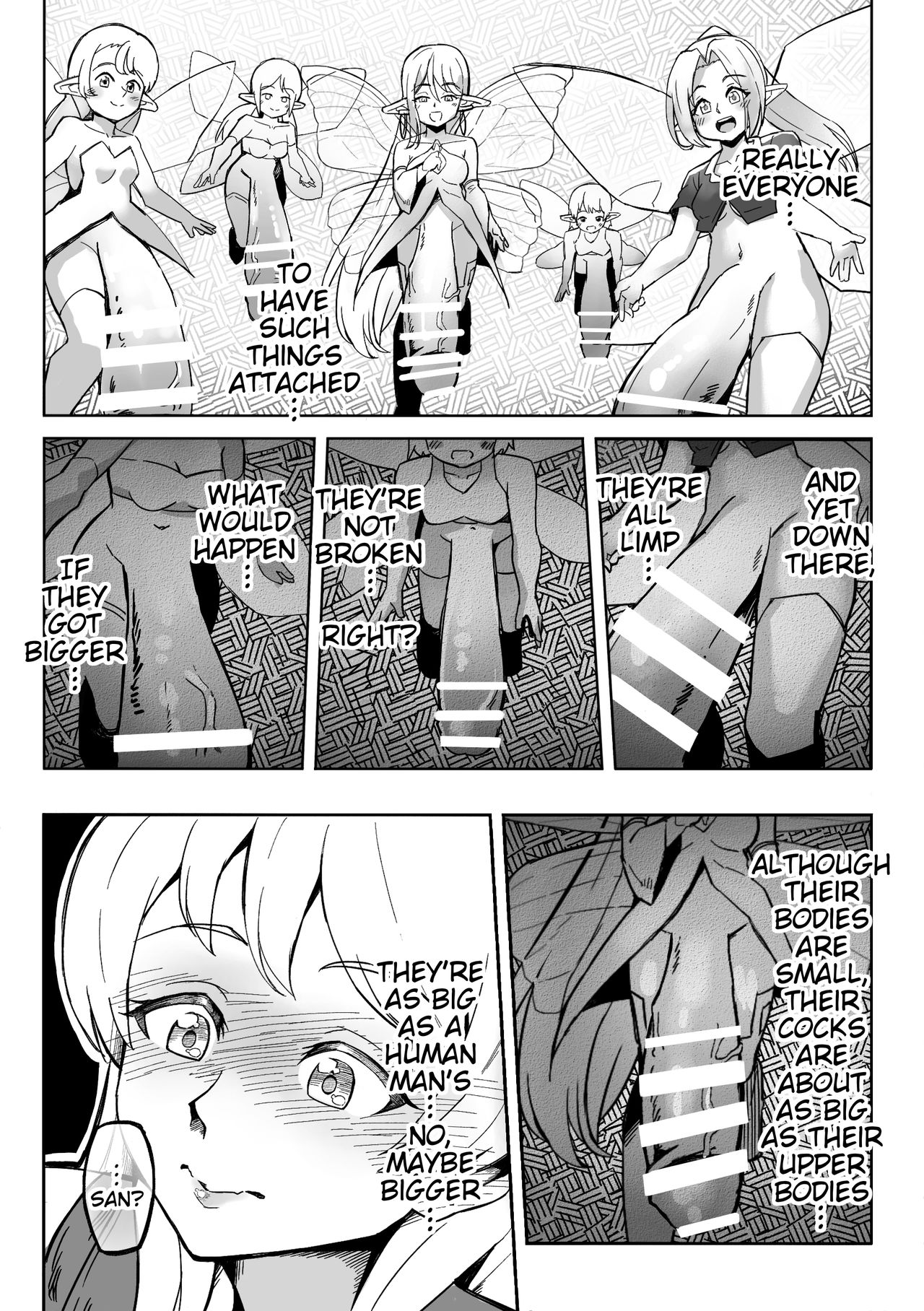 [Michomicho Koubou (Michomicho)] Futanari Yousei no Mori | Futanari Fairy Forest [English] page 9 full