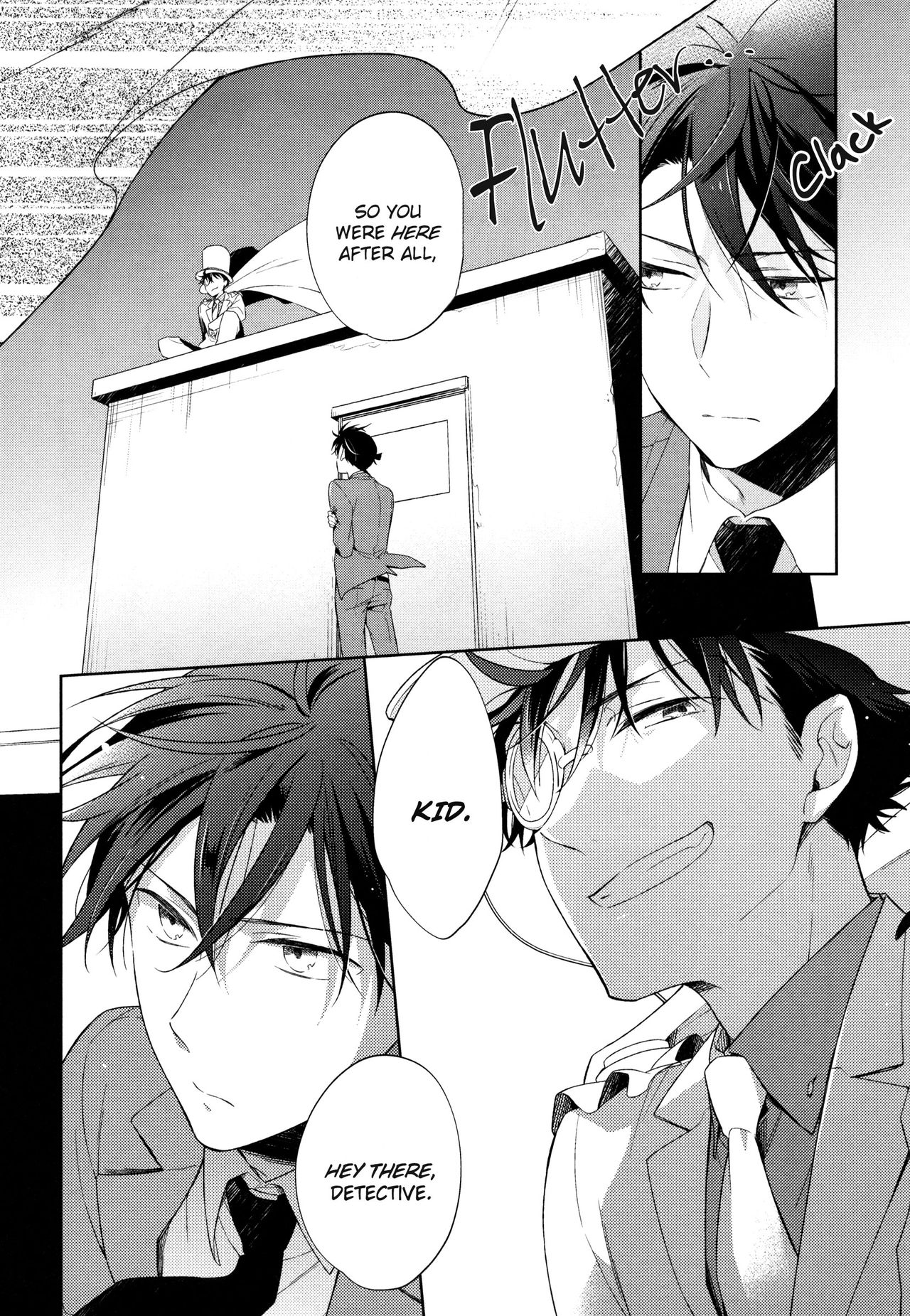 (SUPER25) [Pinkch! (Sawori)] Shiro to Ao to Yoru to Asa to Sorekara no (Detective Conan) [English] page 9 full
