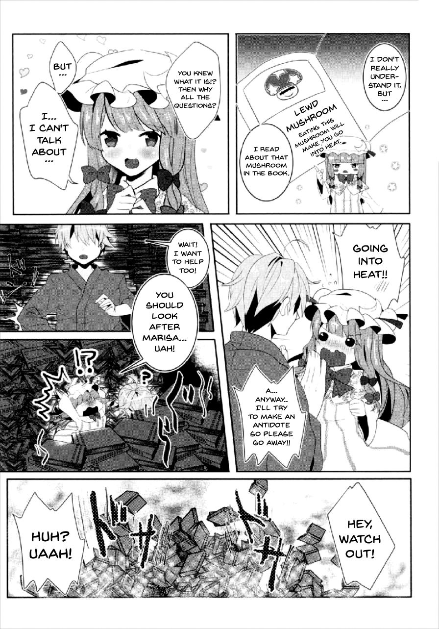 (Shuuki Reitaisai 4) [Dai ③ no Shippo (ATM)] Ecchi na Gensoukyou ~Patchouli to Ecchi na Mahou Hen~ (Touhou Project) [English] {doujins.com} page 6 full