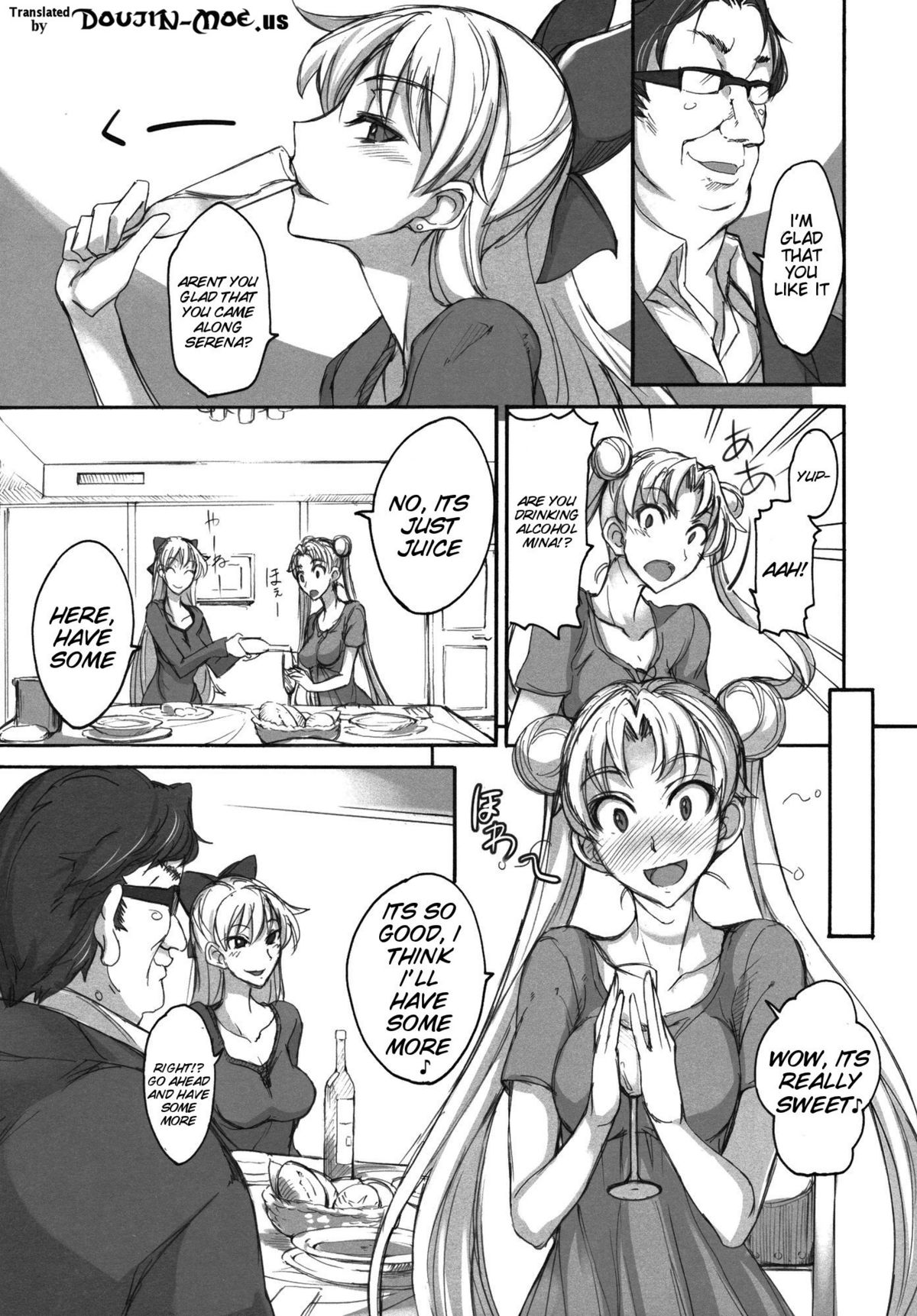 (C80) [Majimeya (Isao)] Getsu Ka Sui Moku Kin Do Nichi 6 (Bishoujo Senshi Sailor Moon) [English] {doujin-moe.us} page 4 full