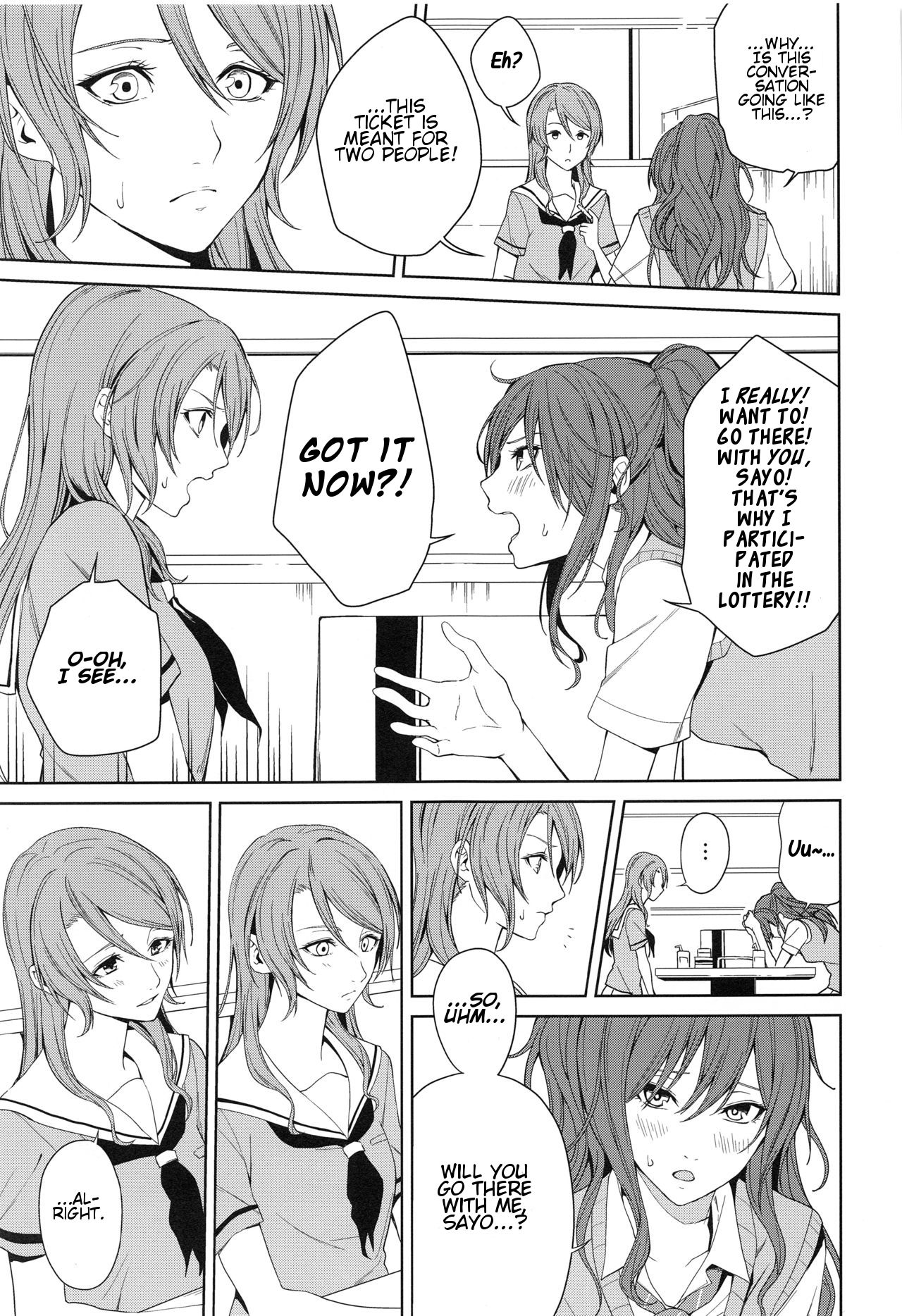 (BanDrea! Star Festival 6) [Tatakai no Kiseki (Senyuu)] Onsen Ryokou | Hot Spring Trip (BanG Dream!) [English] page 7 full