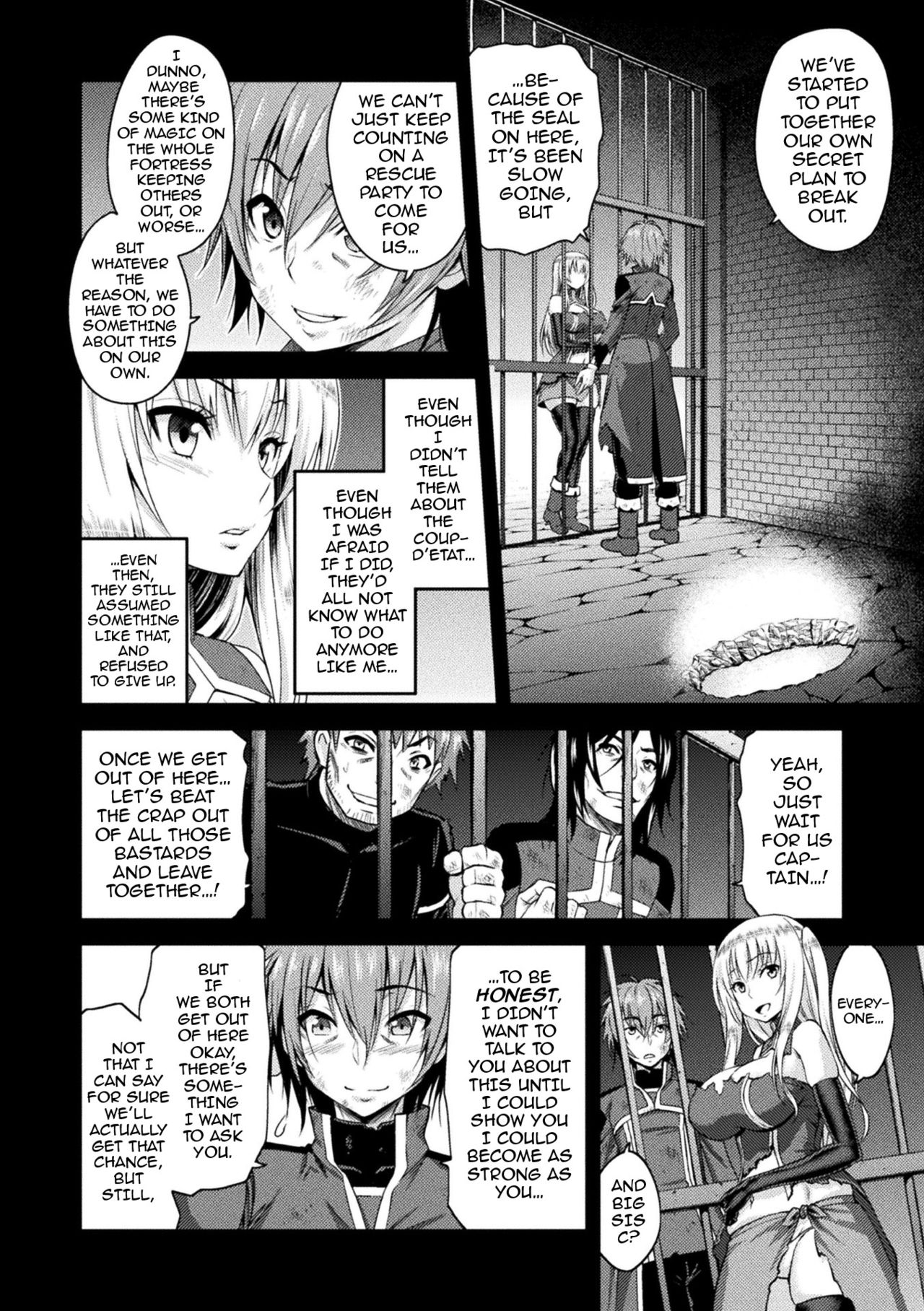 [Yamada Gogogo] Erona ~Orc no Inmon ni Okasareta Onna Kishi no Matsuro~ | Erona ~The Fall of a Beautiful Knight Cursed with the Lewd Mark of an Orc~ Ch. 1-3 [English] {darknight} page 59 full