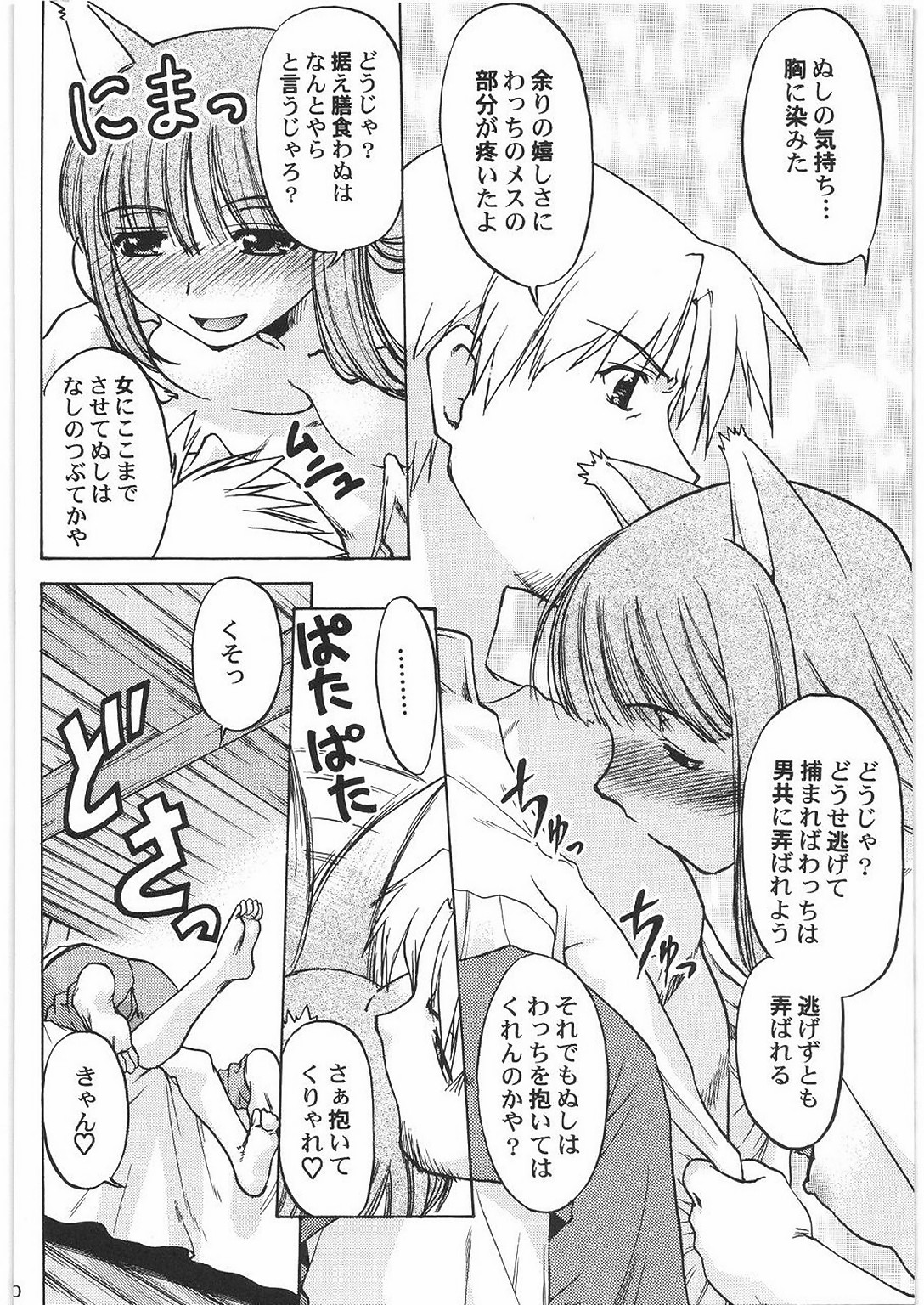 (C76) [Kacchuu Musume (Hisahiko, Shimamoto Harumi)] Smalt Leather (Spice and Wolf) page 9 full