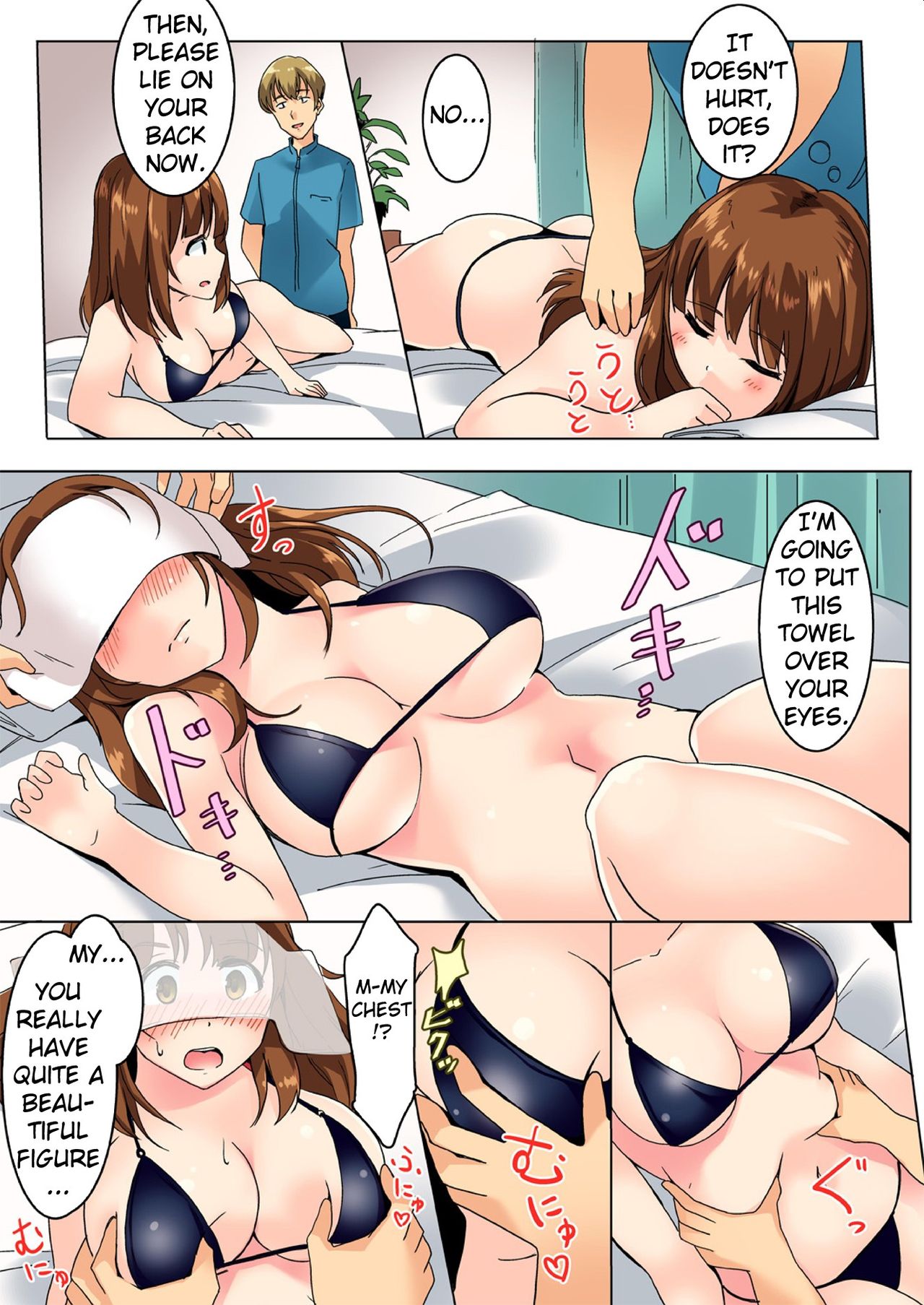 [Wakamatsu] Kareshi no Tonari de Icchatta!? Onsen Ryokan no Netorare Massage! [Full Color] [English] [Erozbischof] page 9 full