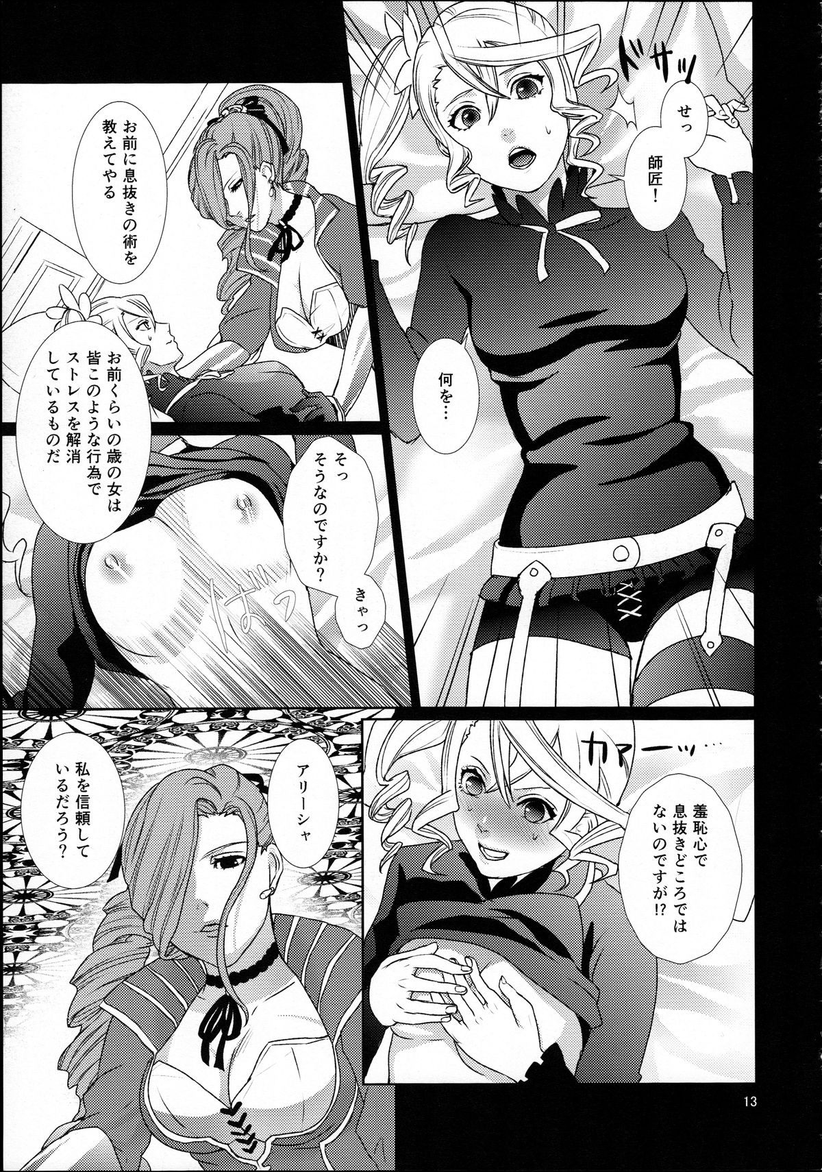 (C89) [3egg (Meriko)] Sennyuu Chishiki to Setsuju (Tales of Zestiria) page 13 full