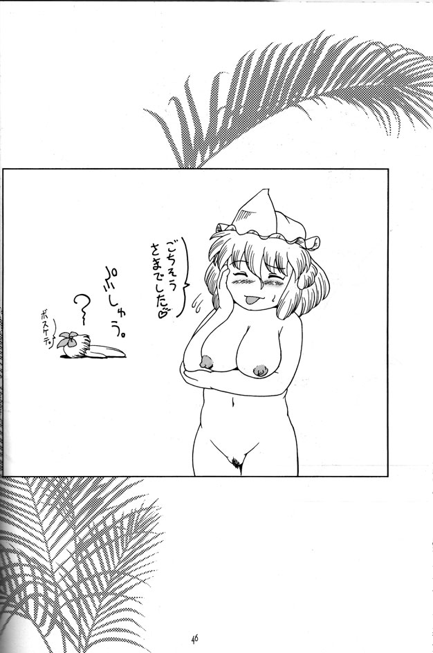 (C68) [Aniki Empire (Fey Tas)] Muteki Danmaku Musume 2 | Invincible Danmaku Girl 2 (Touhou Project) page 44 full