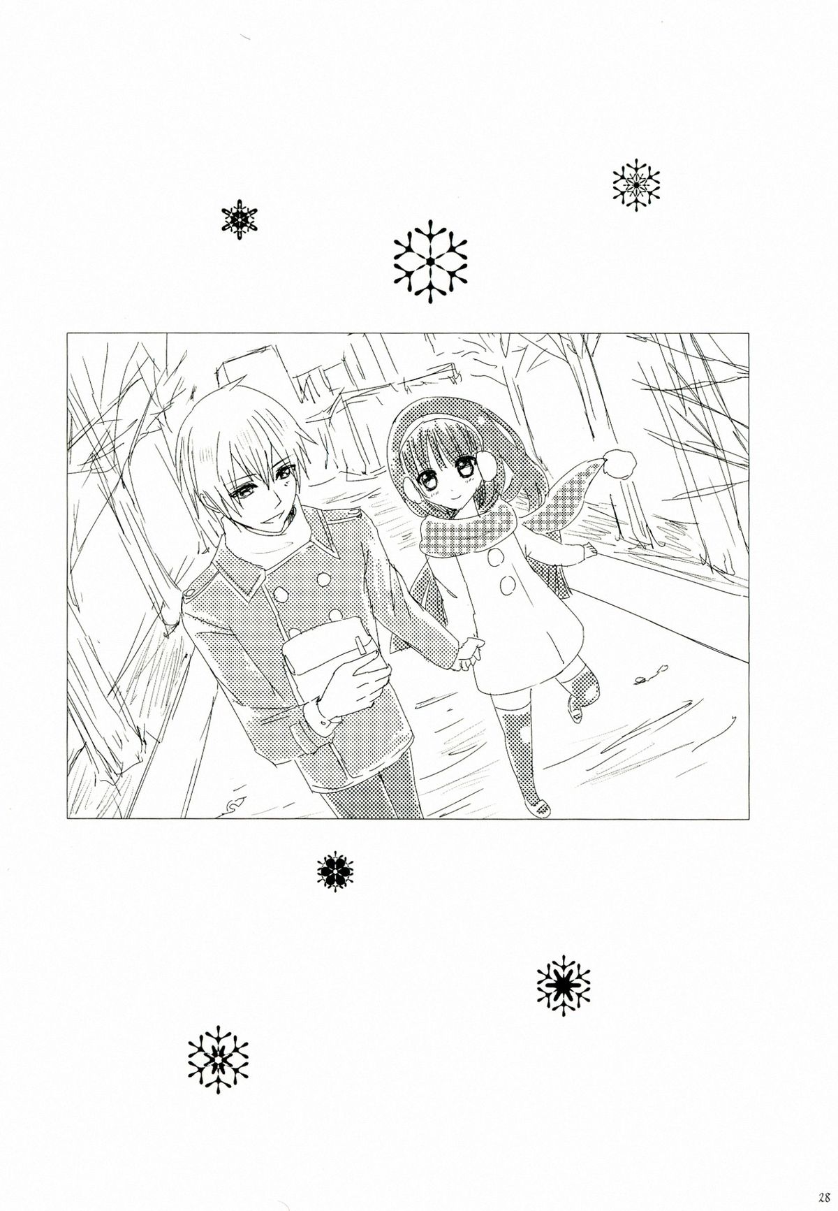 (HaruCC18) [Holiday Note (Elia, MIE)] BLANC X NOIR (Inu x Boku SS) page 27 full