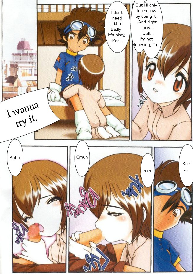 (C59) [Minors Escort (Kazasuzu)] Hikari-chan To Issho | What Kari Did Back Then (Digimon Adventure) [English] page 12 full
