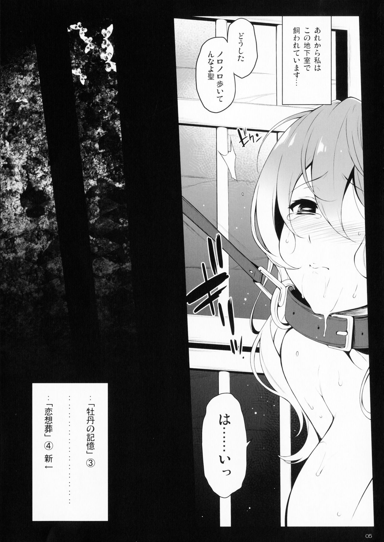 (Reitaisai 13) [Douganebuibui (Aburidashi Zakuro)] Rensousou (Touhou Project) page 4 full