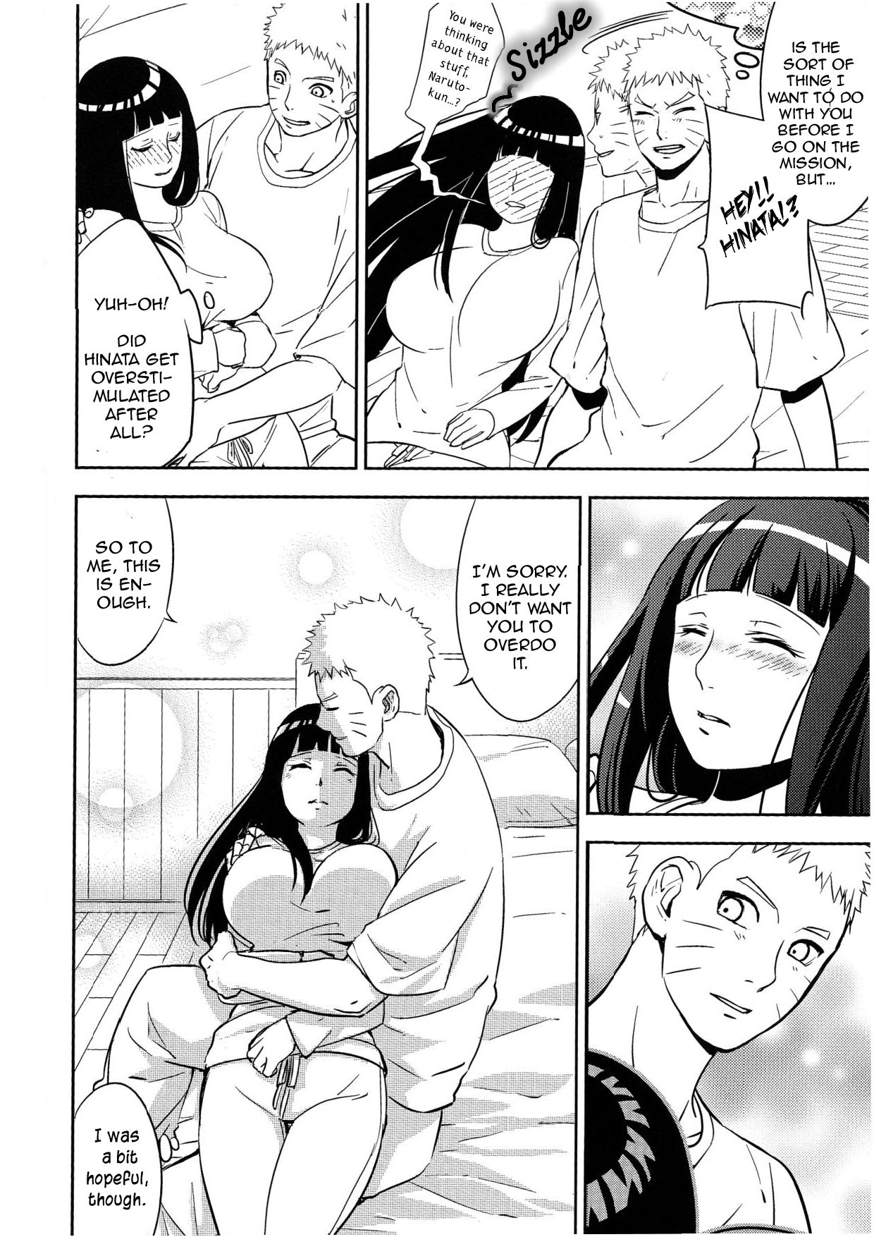 (Zennin Shuuketsu 2) [Lunacy (Aika)] Naruto-kun ni Onegai Saretara Kotowarenai (Naruto) [English] [TL Anon] page 46 full