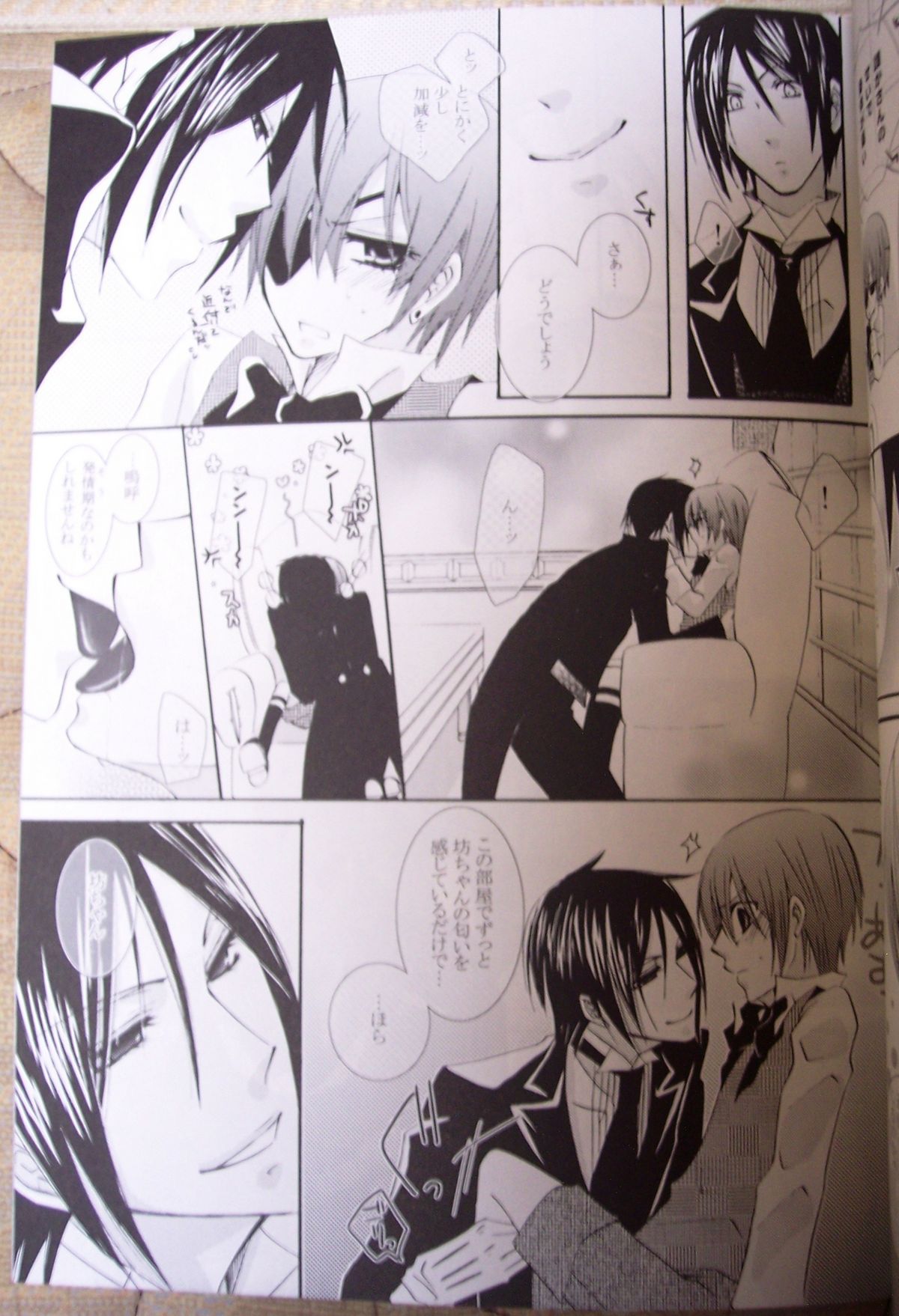 [Pink Kitten (Naokichi.)] Love Slave (Black Butler) page 9 full