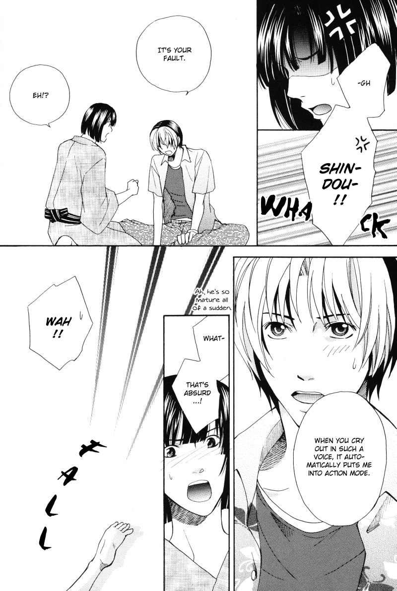 [Shiki (Hatomile)] Fall in Summer (Hikaru no Go) [English] [Arigatomina] YAOI page 9 full