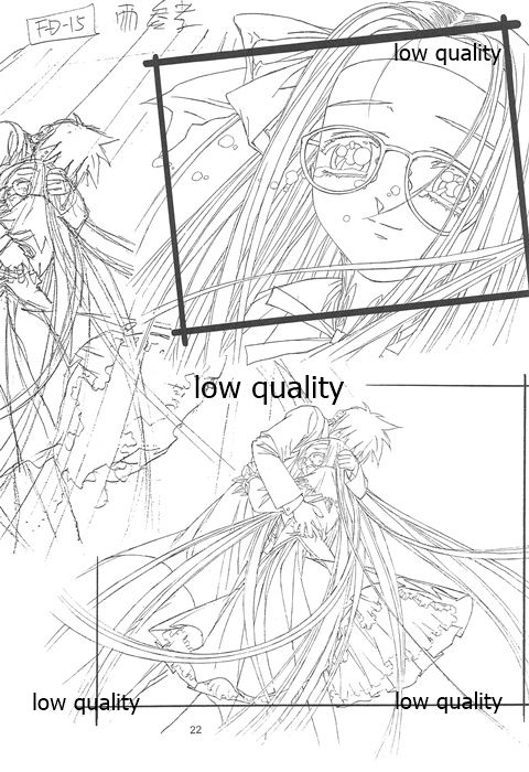 (C60) [大人の童話 (竹井正樹)] Flutter of birds 線画集 page 21 full