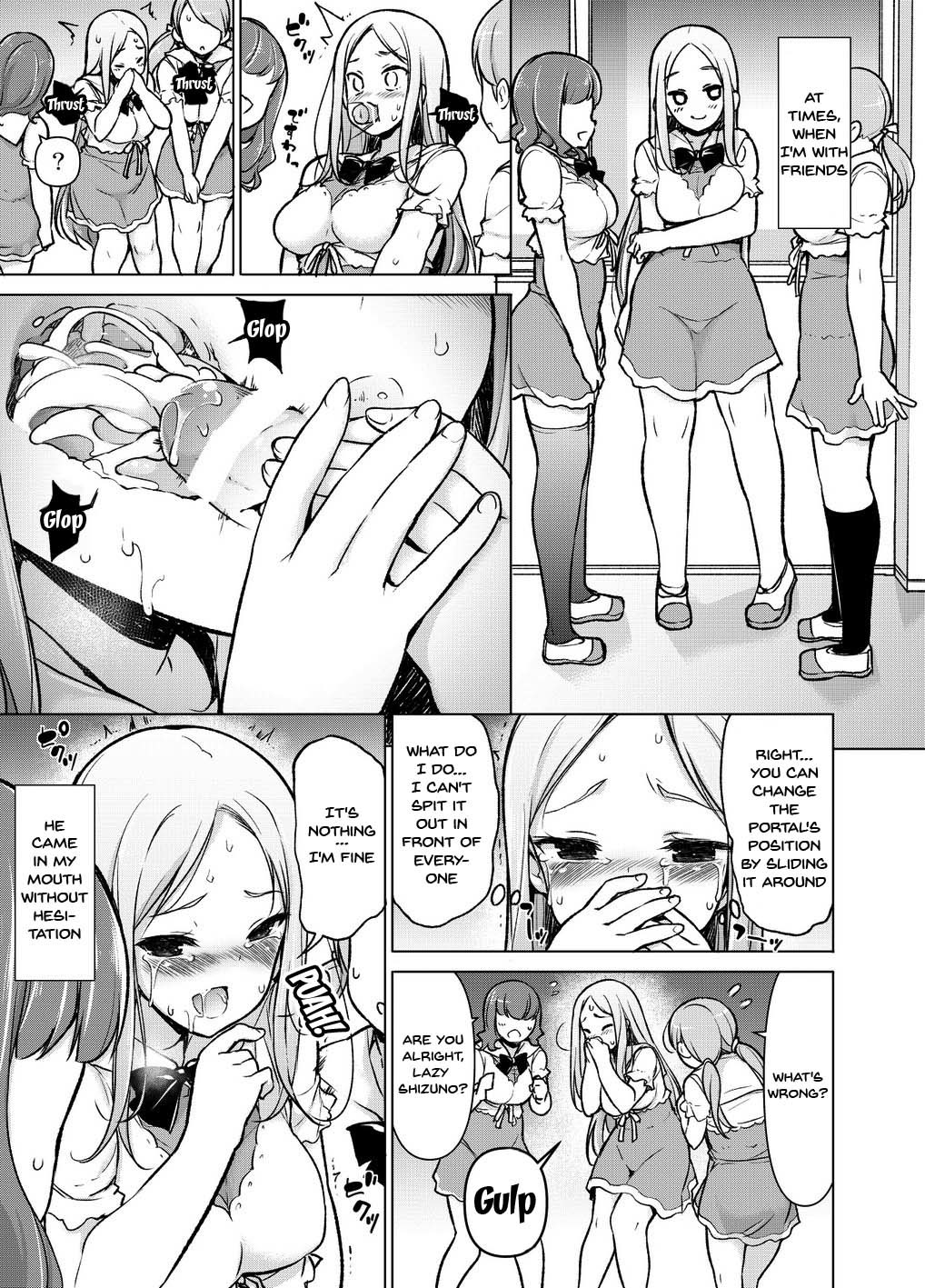 [Massaratou (Motomushi)] ~Seiki Tensou~ Hanareta Tokoro kara Yarimakuri!? | ~Genital Transfer~ We Can Do It From Far Away!? [English] {Doujins.com} page 18 full