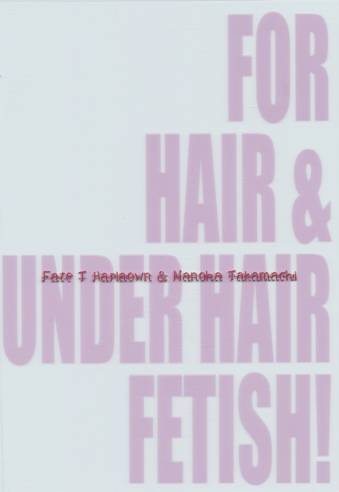 (C77) [Dieppe Factory (Alpine)] UNDER HAIR (Mahou Shoujo Lyrical Nanoha) page 40 full