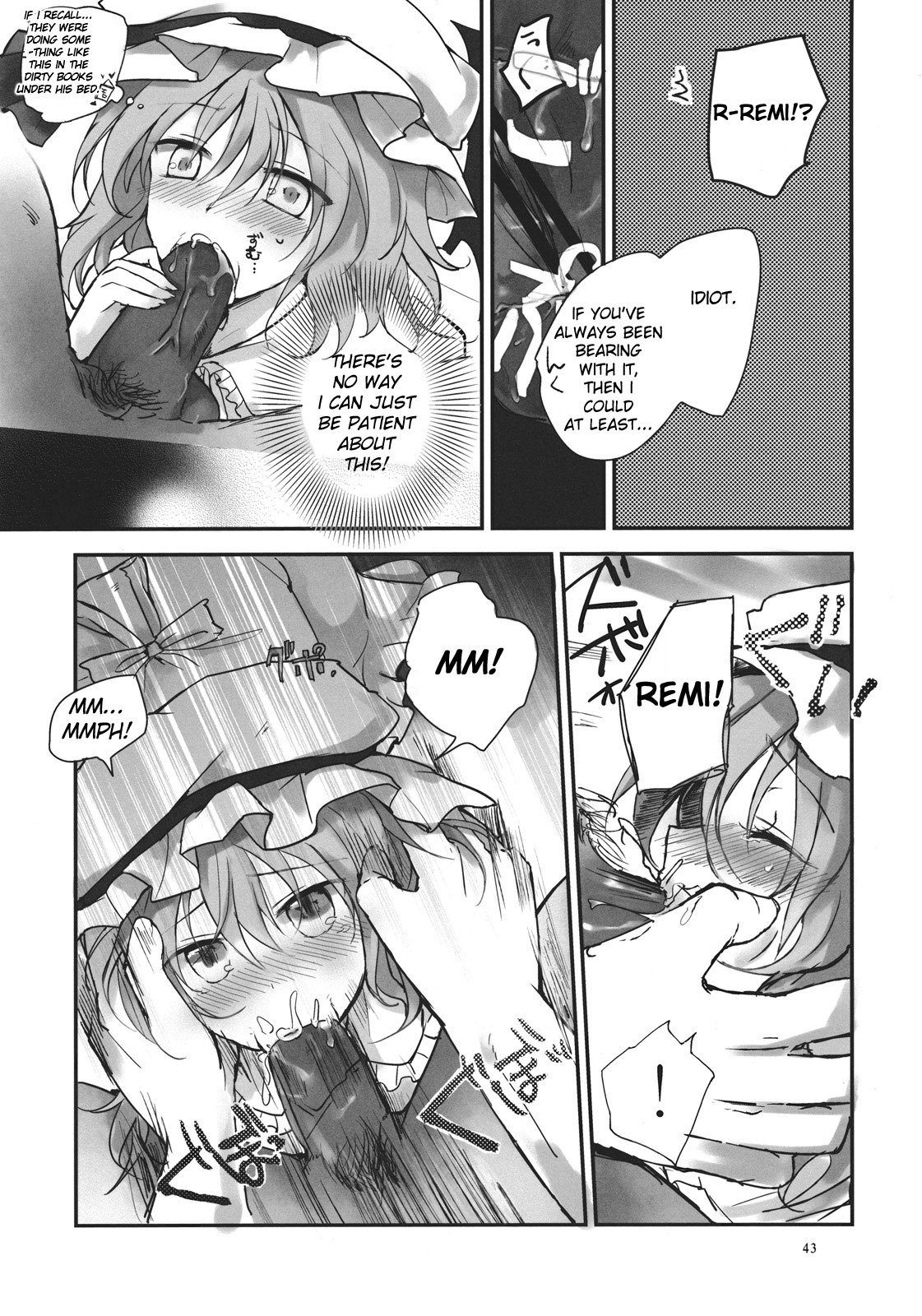 (Reitaisai 9) [Mikkamisaki (Nadzuka)] Remilia ga Genjitsukyou Iri | Remilia in My Hometown in Reality (Touhou Project) [English] [Yendi] page 43 full