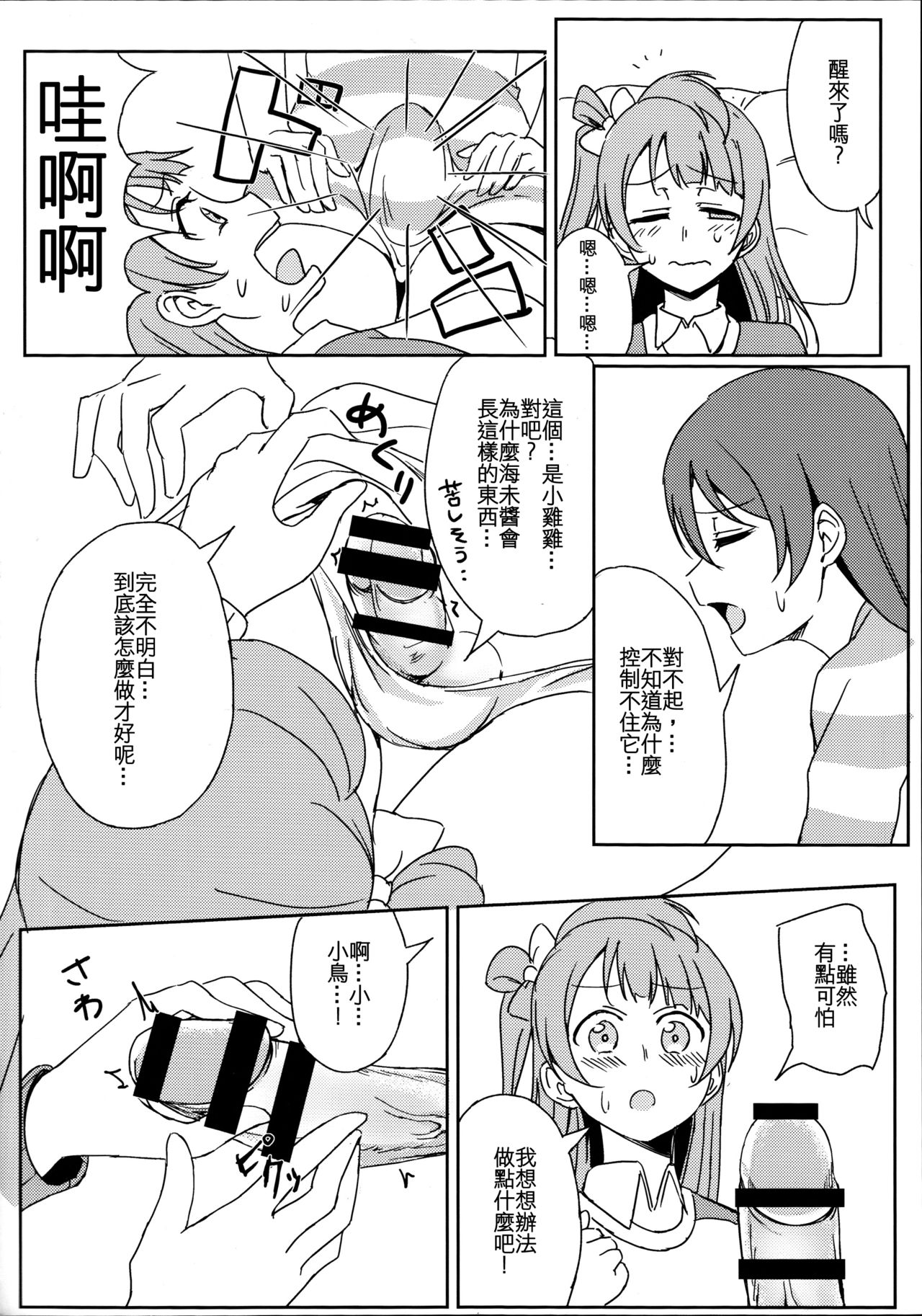 (C89) [Lipterrible (9chibiru)] Chick ToGetHer! (Love Live!) [Chinese] [沒有漢化] page 13 full