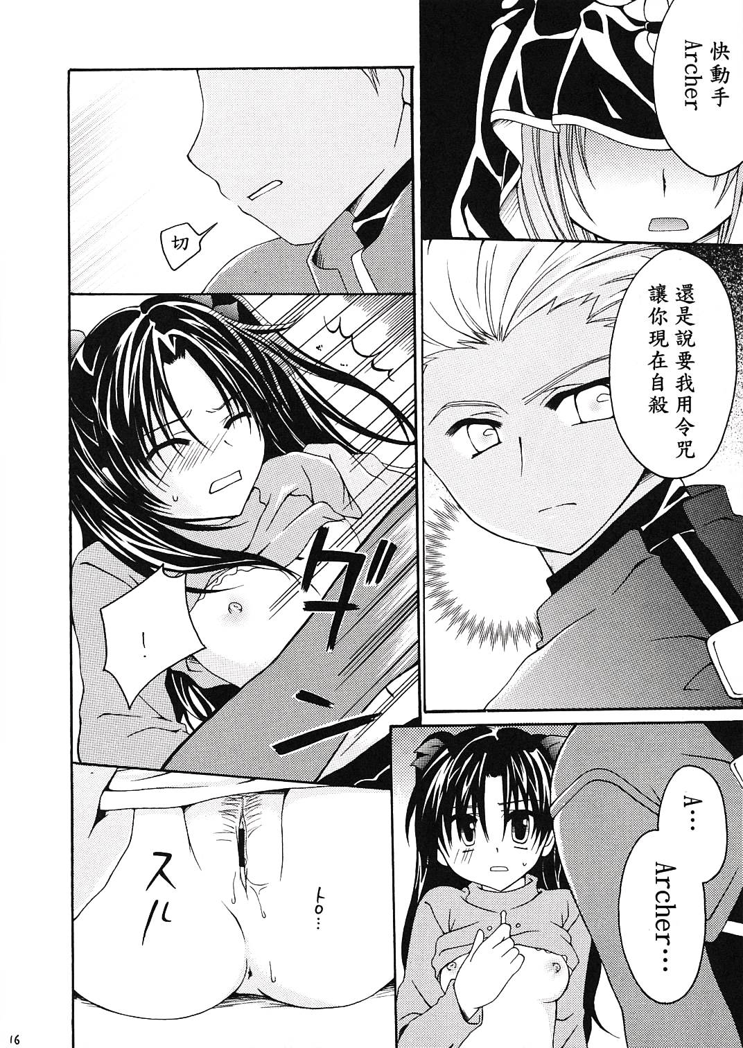 (ComiComi10) [GUNBURREL (Ikura Nagisa)] Silhouette X (Fate/stay night) [Chinese] [wl00314824個人漢化] page 15 full