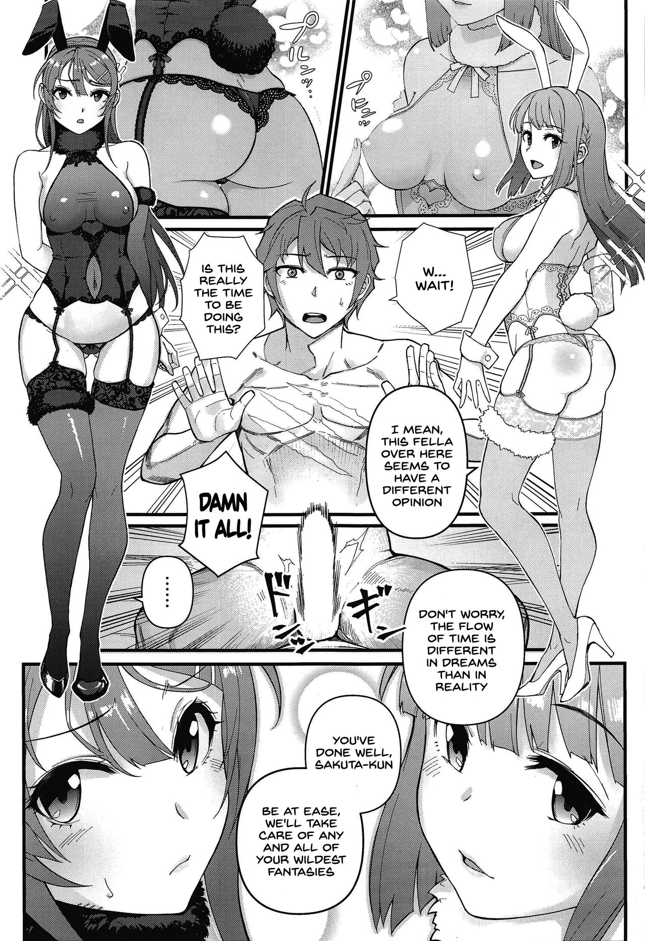 (C97) [Kayoudou (Matsuka)] Lucid Dream (Seishun Buta Yarou wa Bunny Girl Senpai no Yume o Minai) [English] [SDTLs] [Decensored] page 10 full