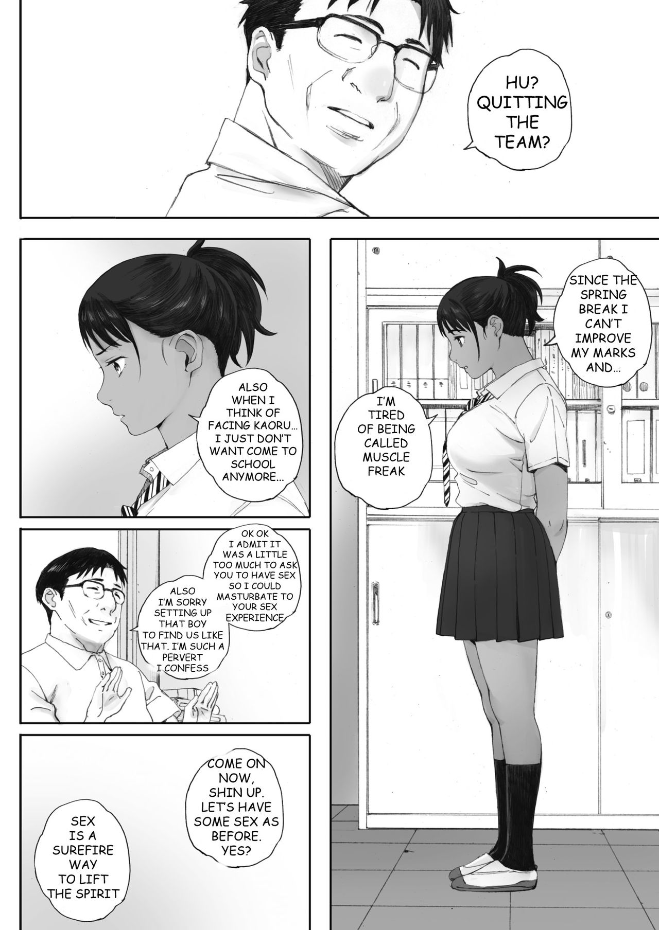 [Arai Kei] Hougan Kanojo Kouhen | Shot-put Girlfriend Final Part (COMIC HOTMiLK 2018-09) [English] [Satoru] [Digital] page 2 full