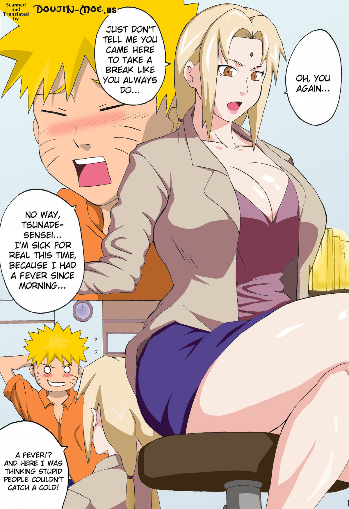 (C78) [Naruho-dou (Naruhodo)] Tsuna x Hina (NARUTO) [English] {doujin-moe.us} [Colorized] page 2 full